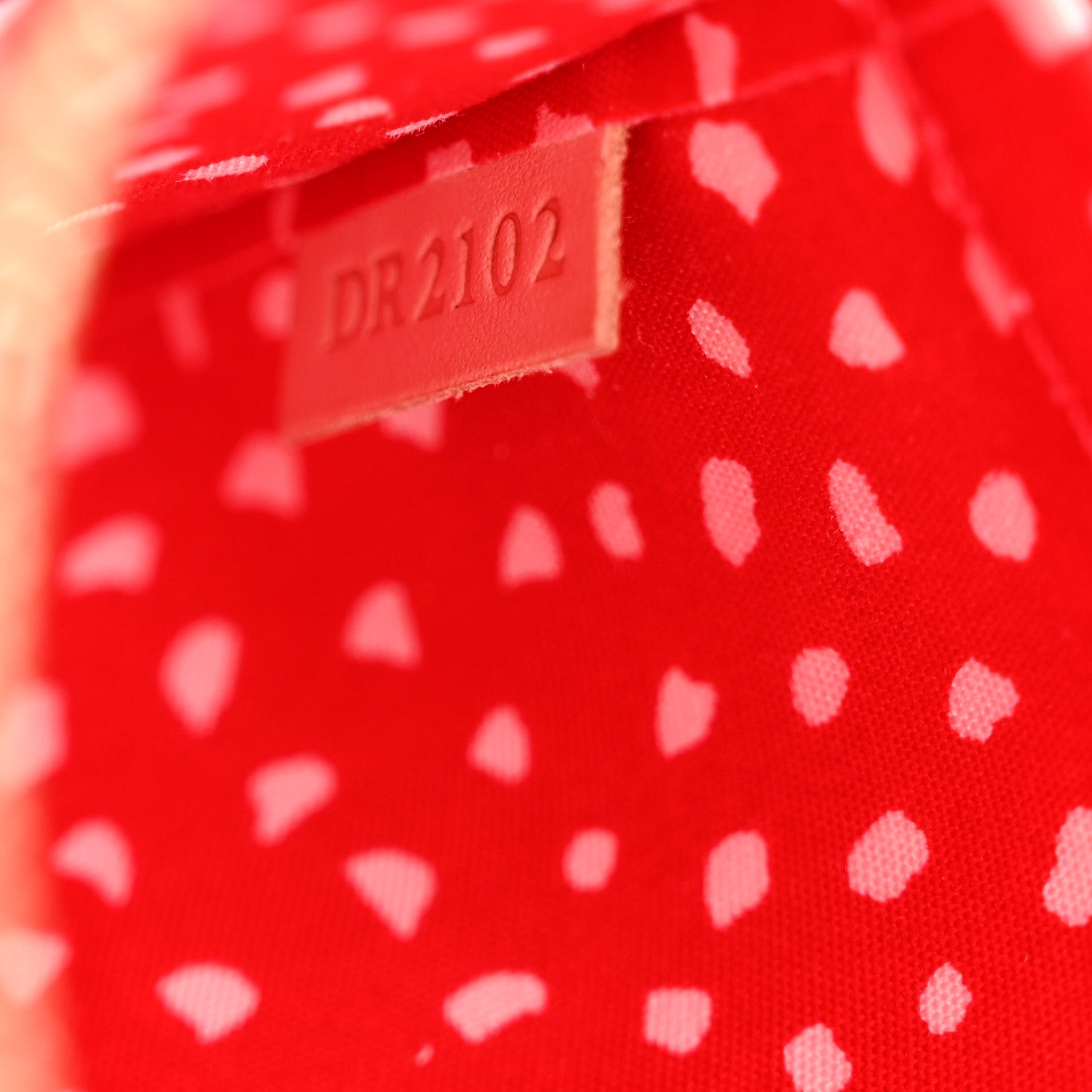 Vernis Kusama Infinity Dots Pochette Accessories Red