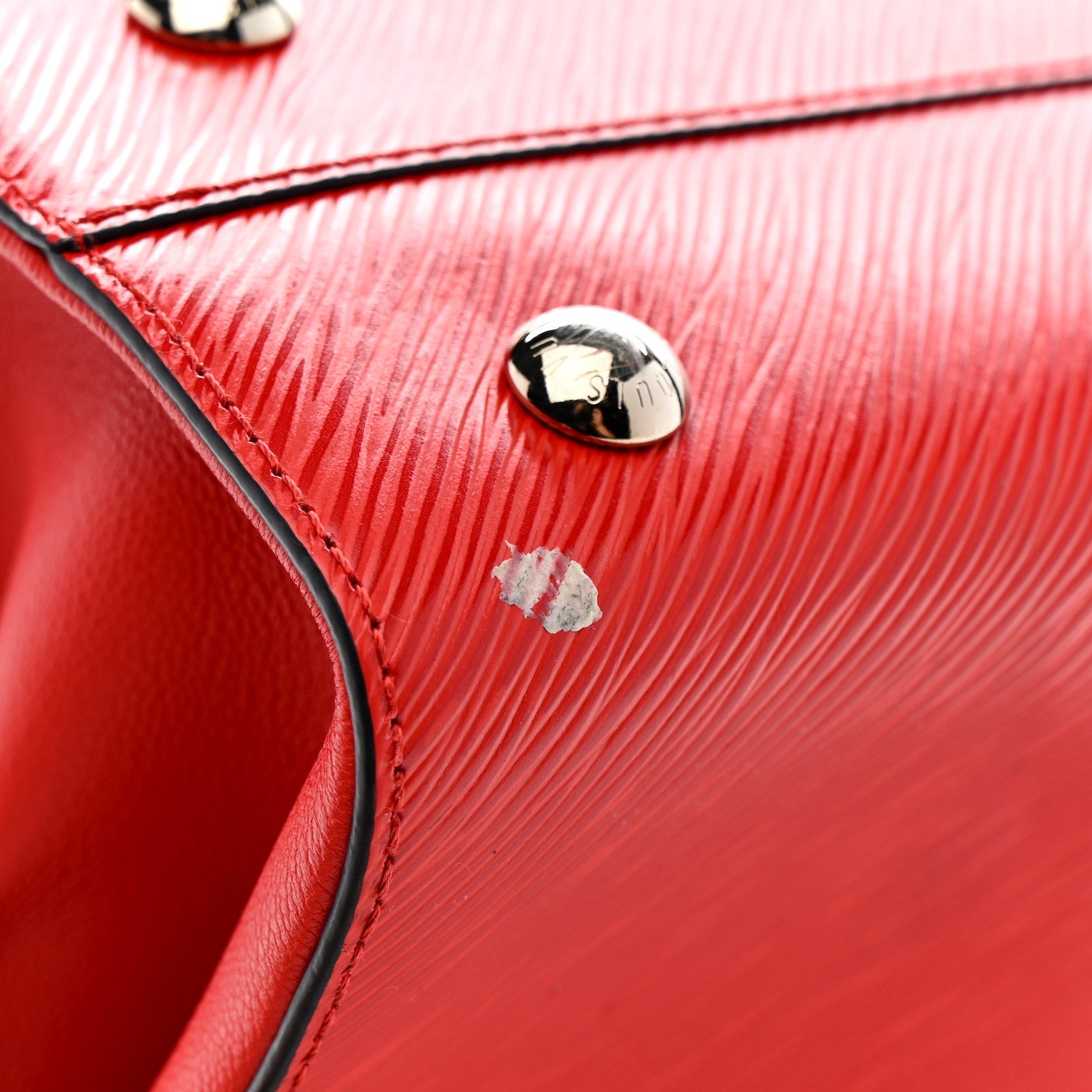 Epi Twist Tote Coquelicot