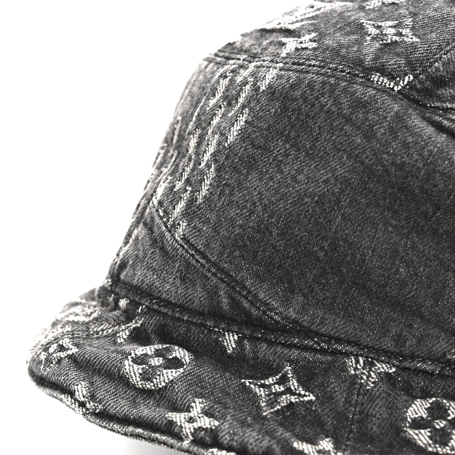 x NIGO Monogram Giant Denim Giant Damier Wave Sun Hat 60 Gray