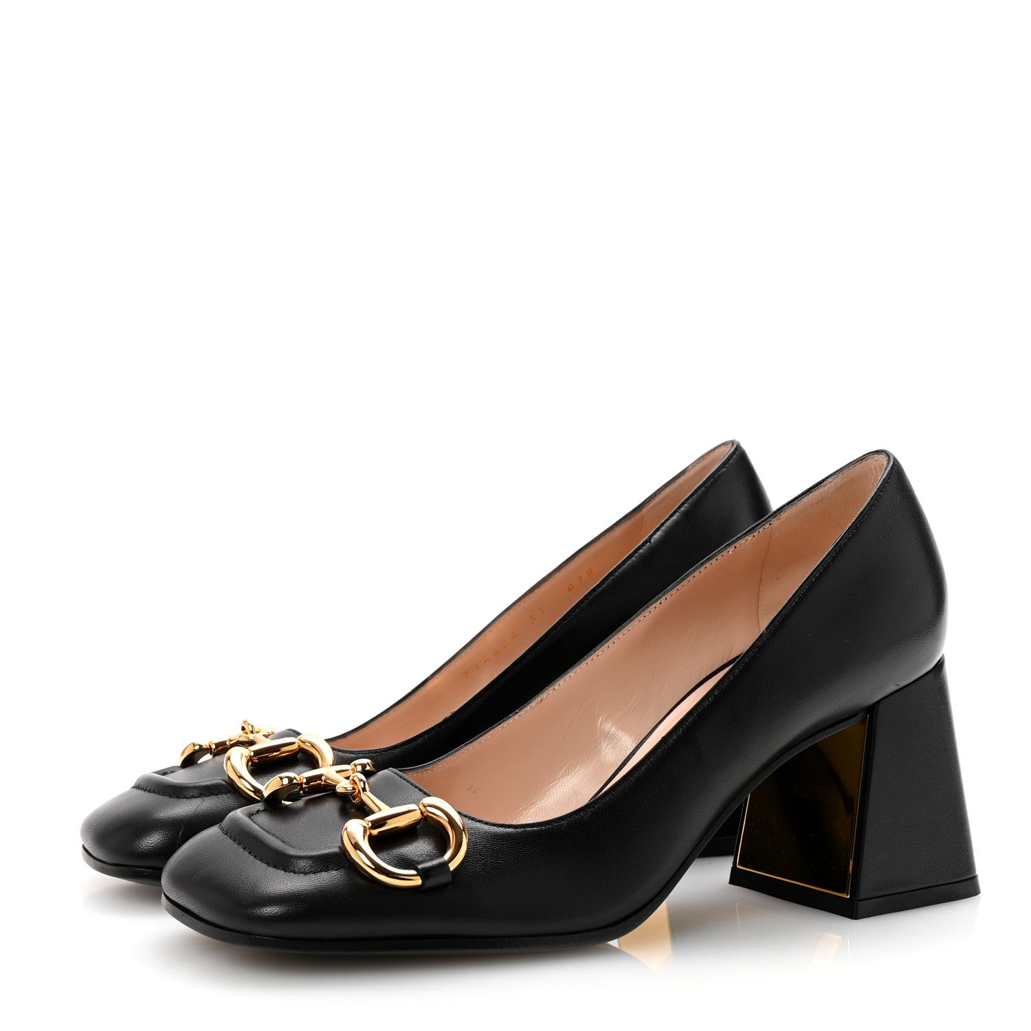 Malaga Kid Horsebit 75mm Pumps 37 Black