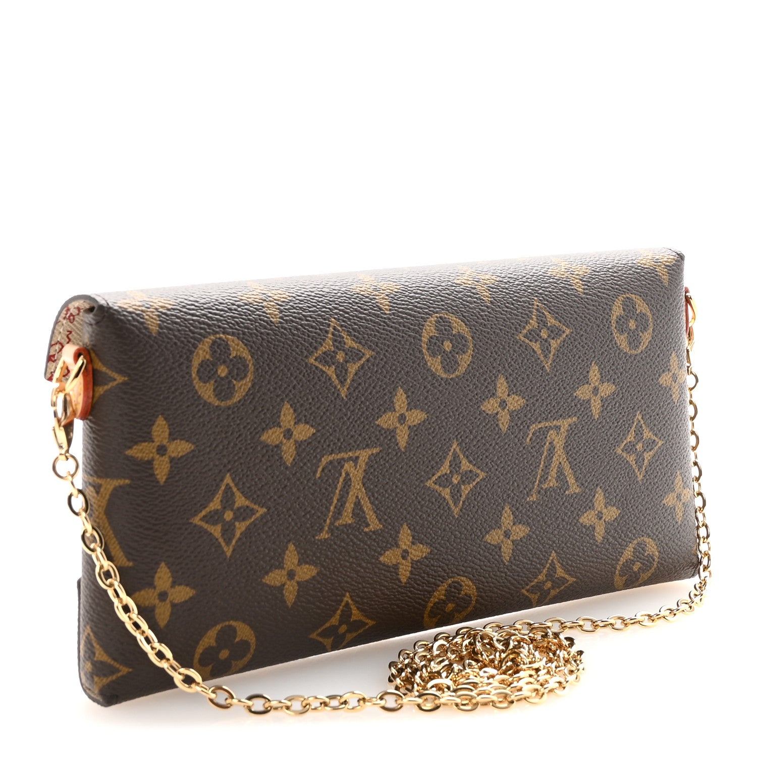 Monogram Grace Coddington Kirigami Organizer On Chain Beige