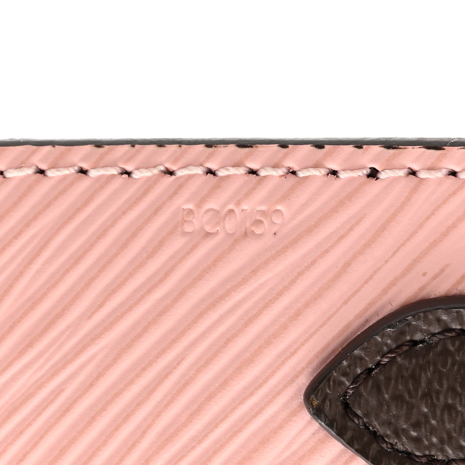 Epi Monogram Bandouliere Shoulder Strap Rose Ballerine