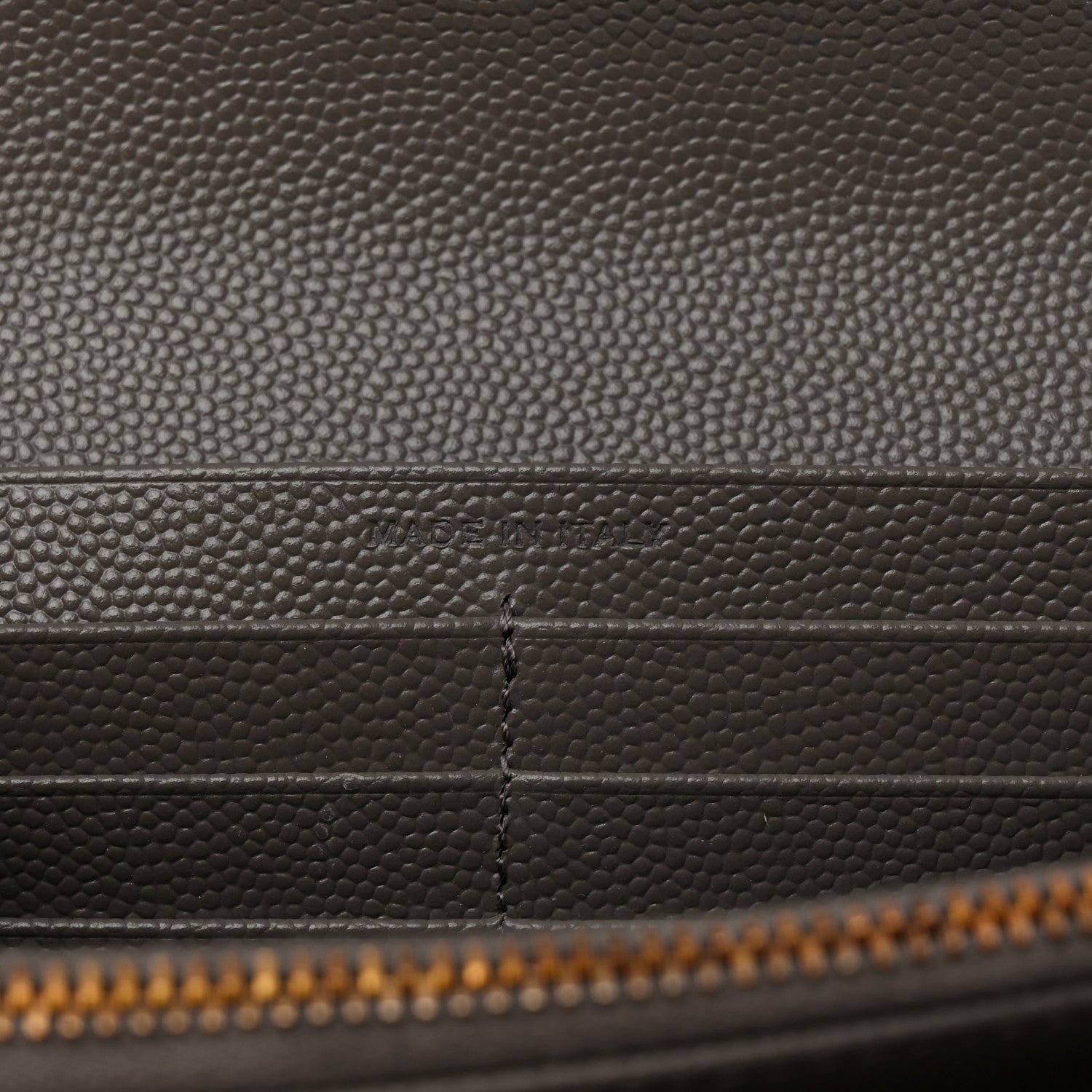 Grain De Poudre Matelasse Chevron Monogram Flap Wallet Storm