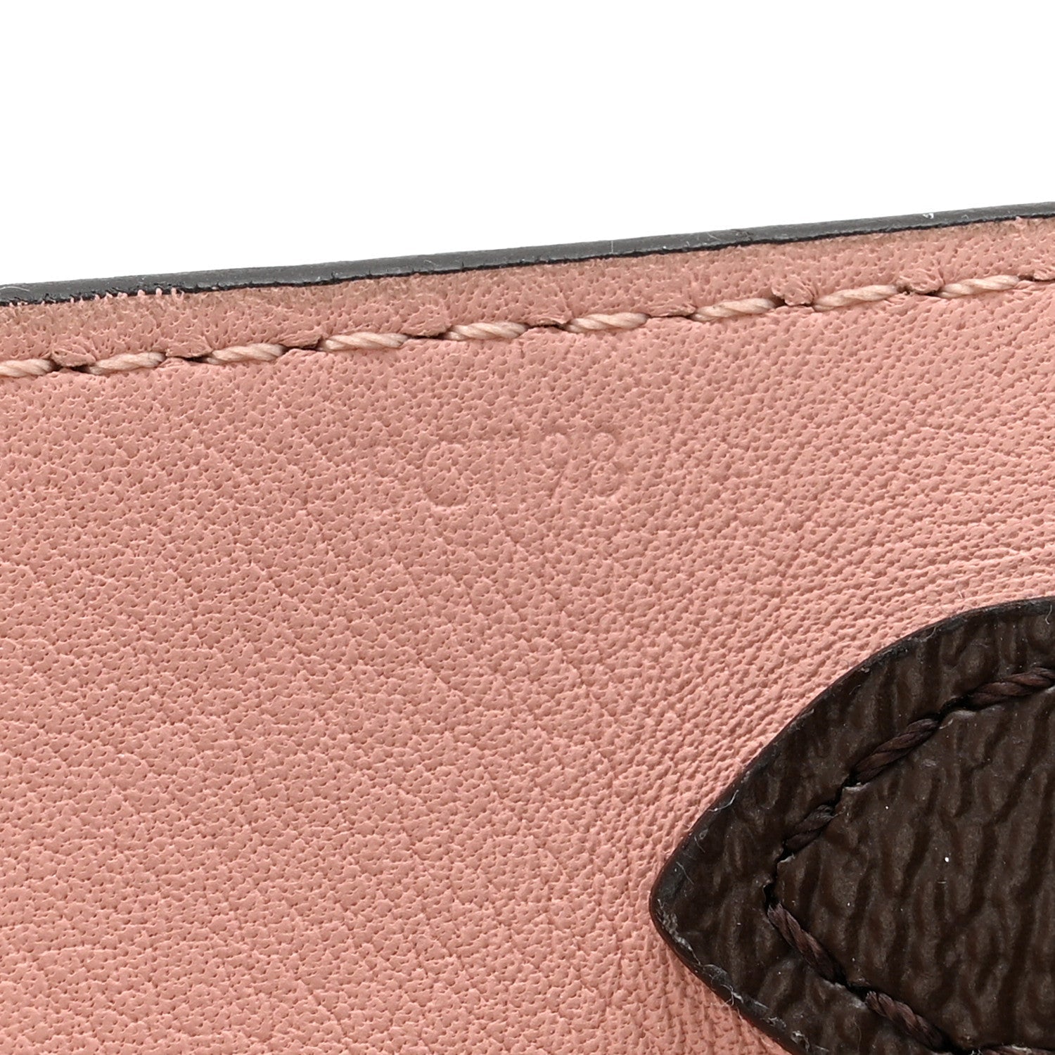 Monogram Bandouliere Shoulder Strap Rose Poudre