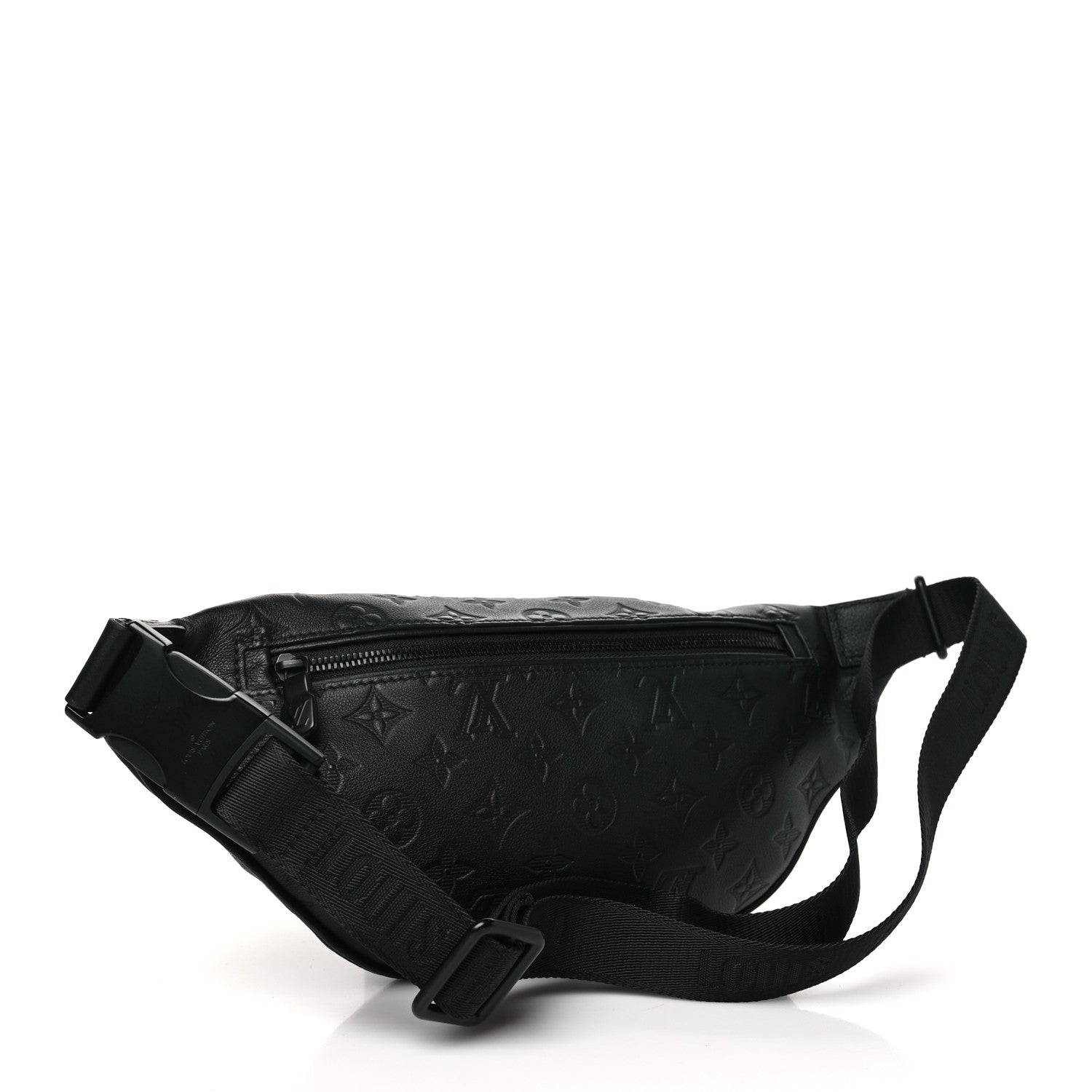 Calfskin Monogram Shadow Discovery Bumbag PM Black