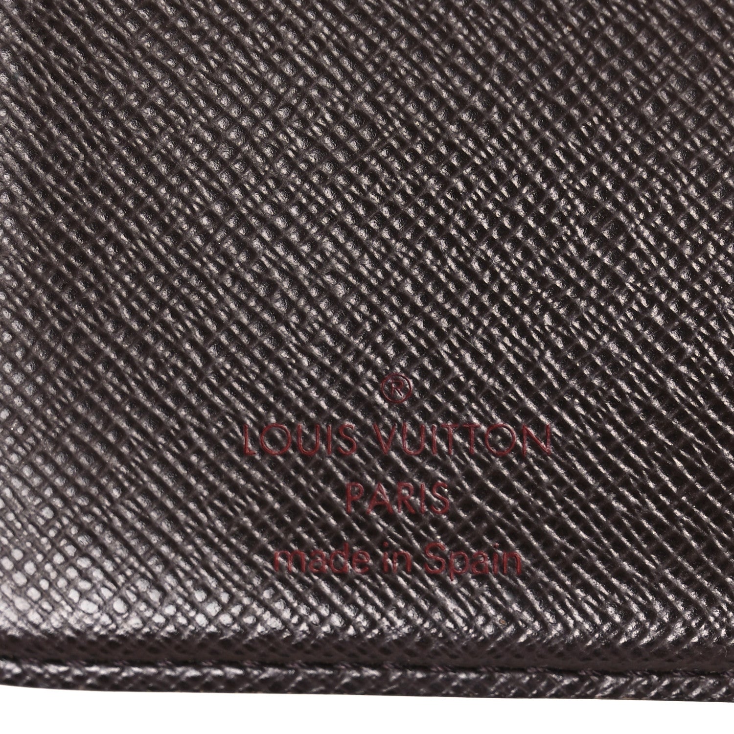 Damier Ebene French Purse Wallet