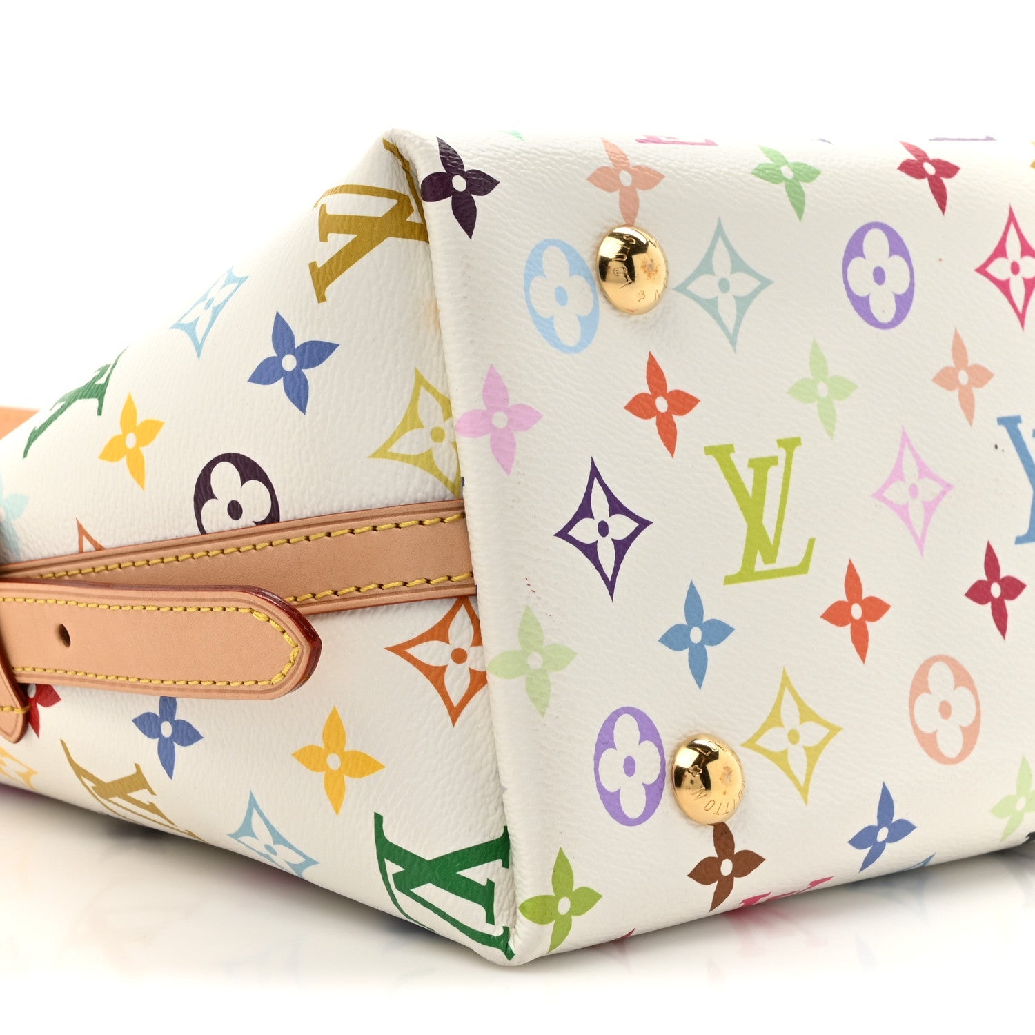 LV X TM Monogram Multicolor CarryAll PM White