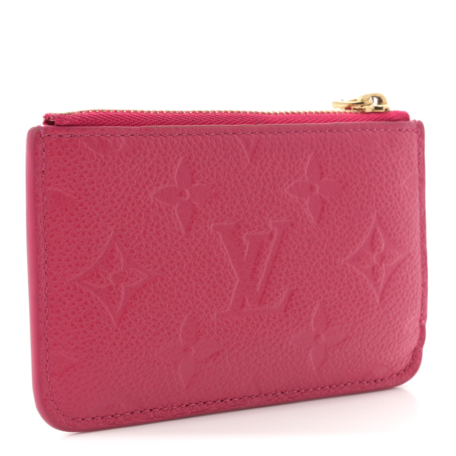 Empreinte Monogram Zipped Romy Card Holder Grenade