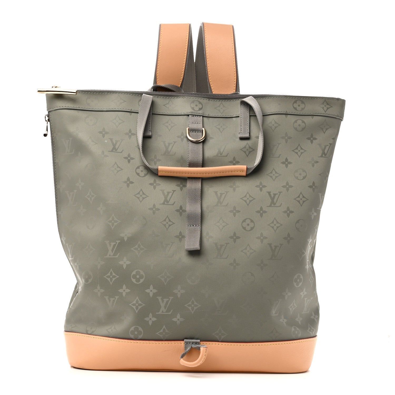 Monogram Titanium Backpack Tote