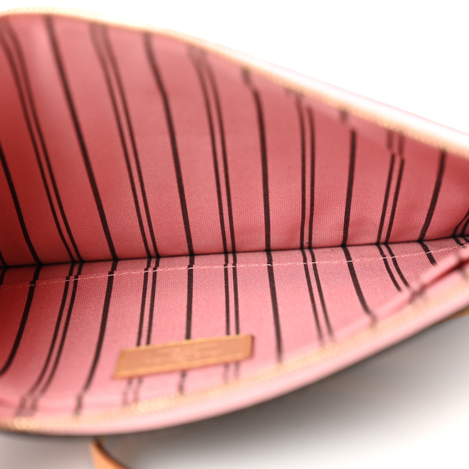 Monogram Neverfull MM GM Pochette Rose Ballerine