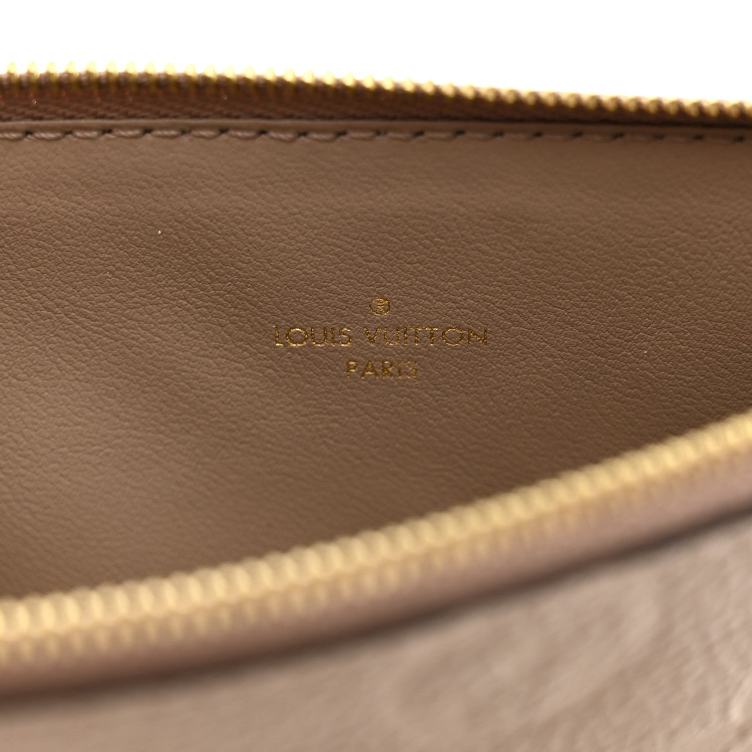 Empreinte Felicie Chain Wallet Zippered Insert Tourterelle