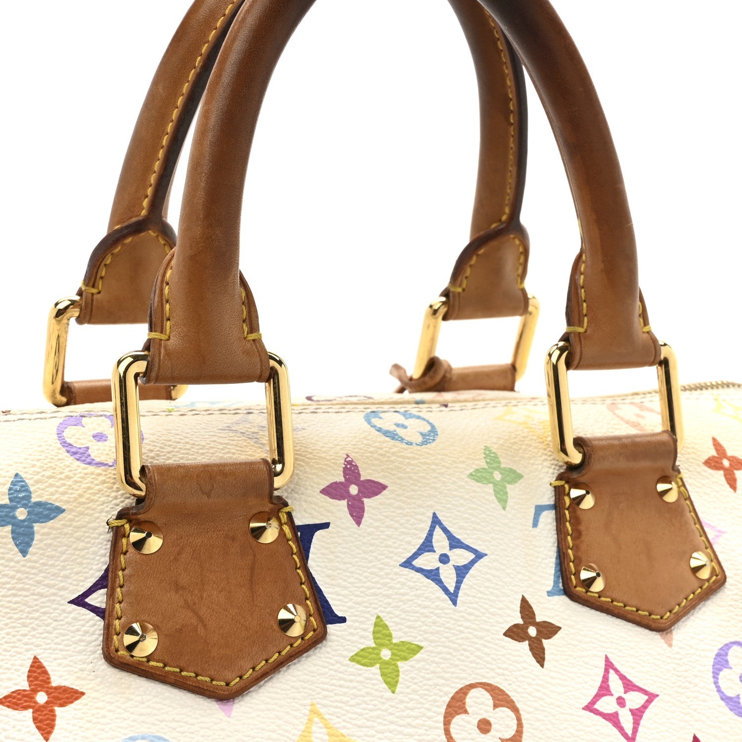 Monogram Multicolor Speedy 30 White