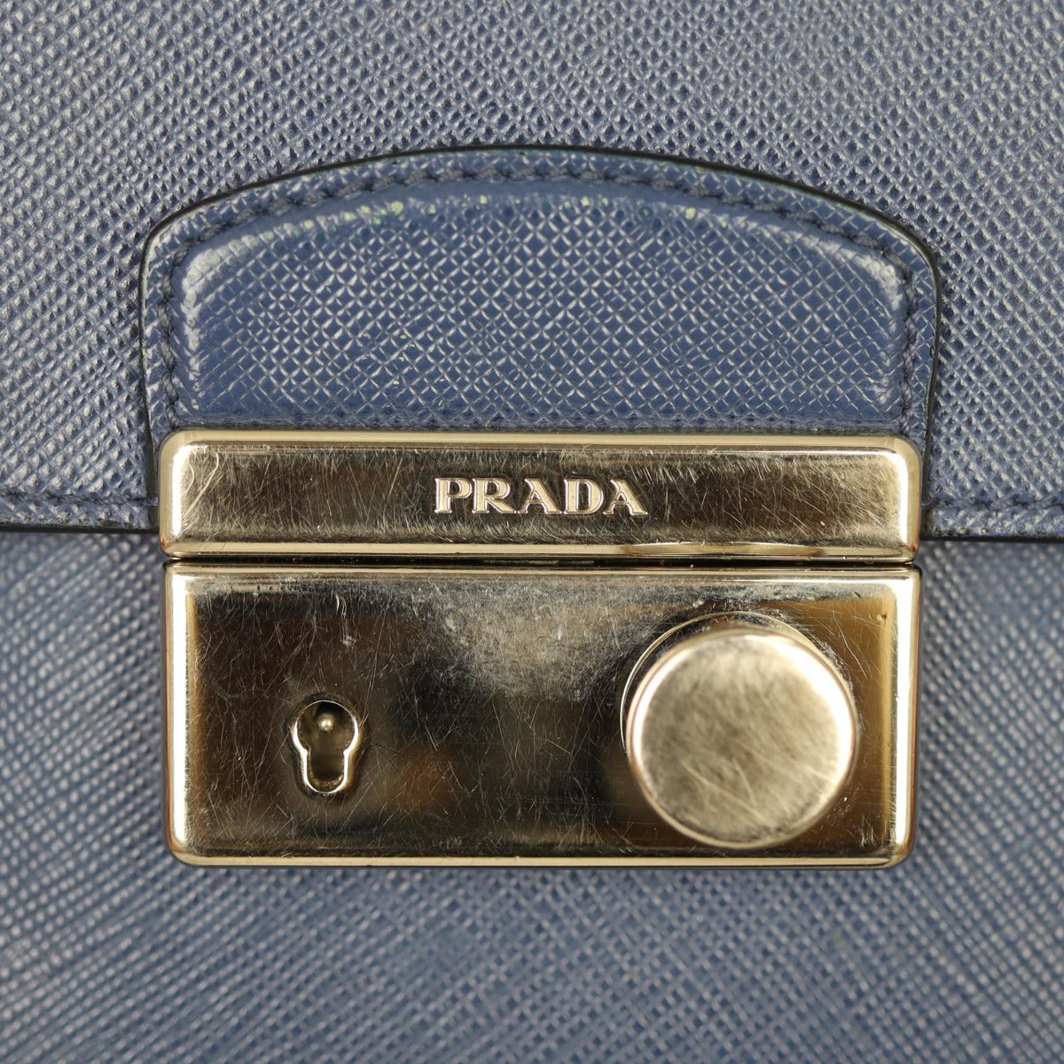Prada Saffiano Lux Sound Crossbody Bag
