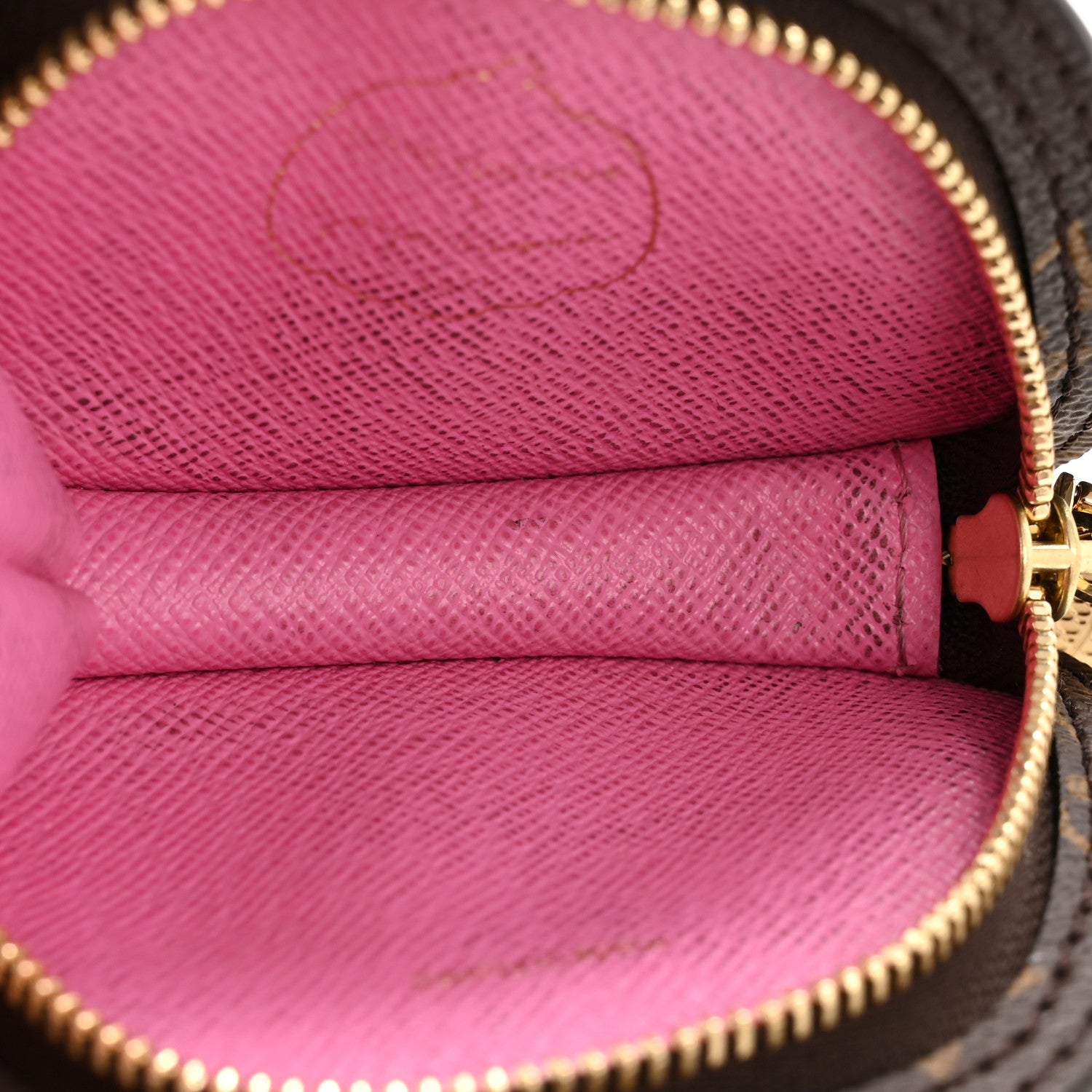 LV X YK Monogram Pumpkin Coin Purse