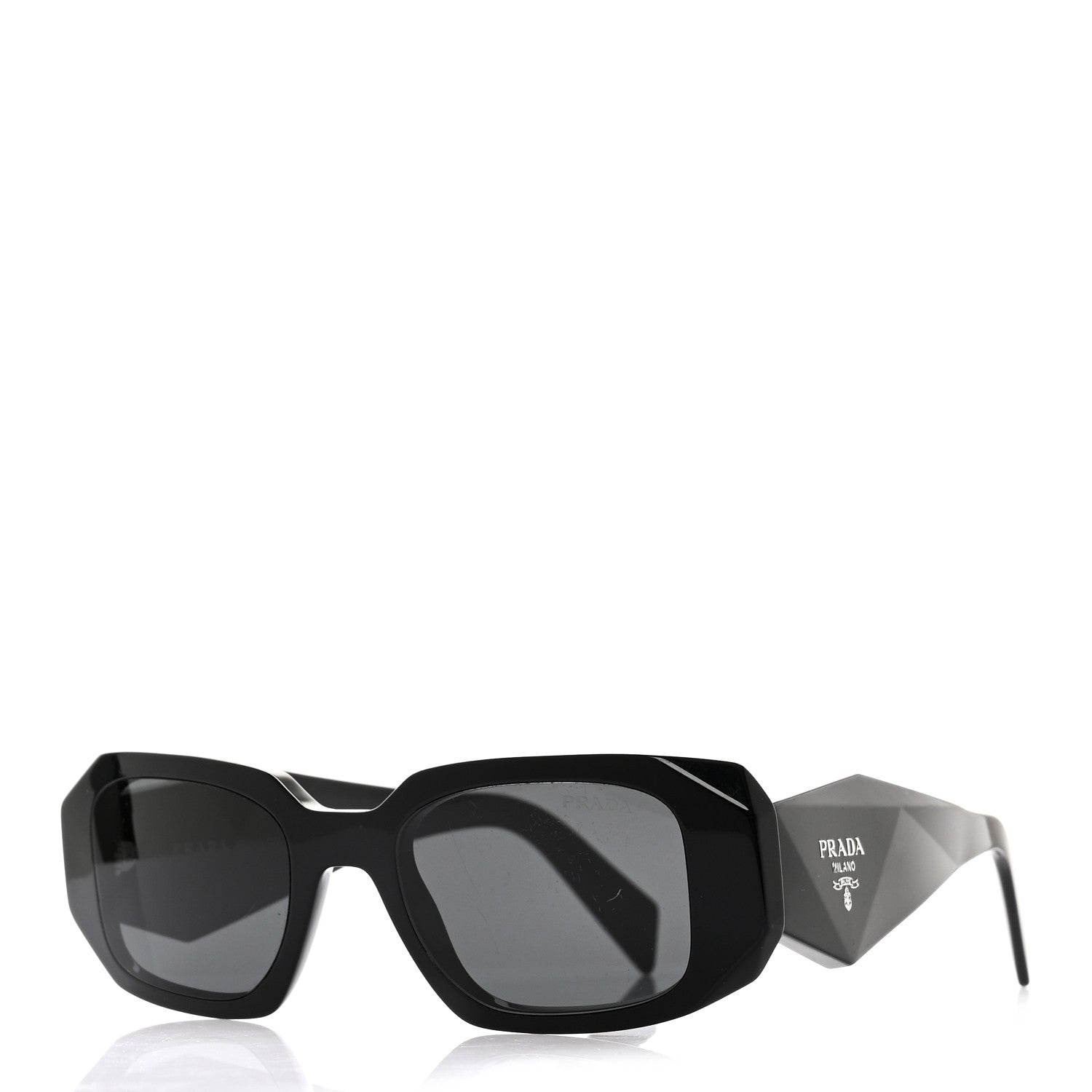 Acetate Symbole Sunglasses SPR 17W Black