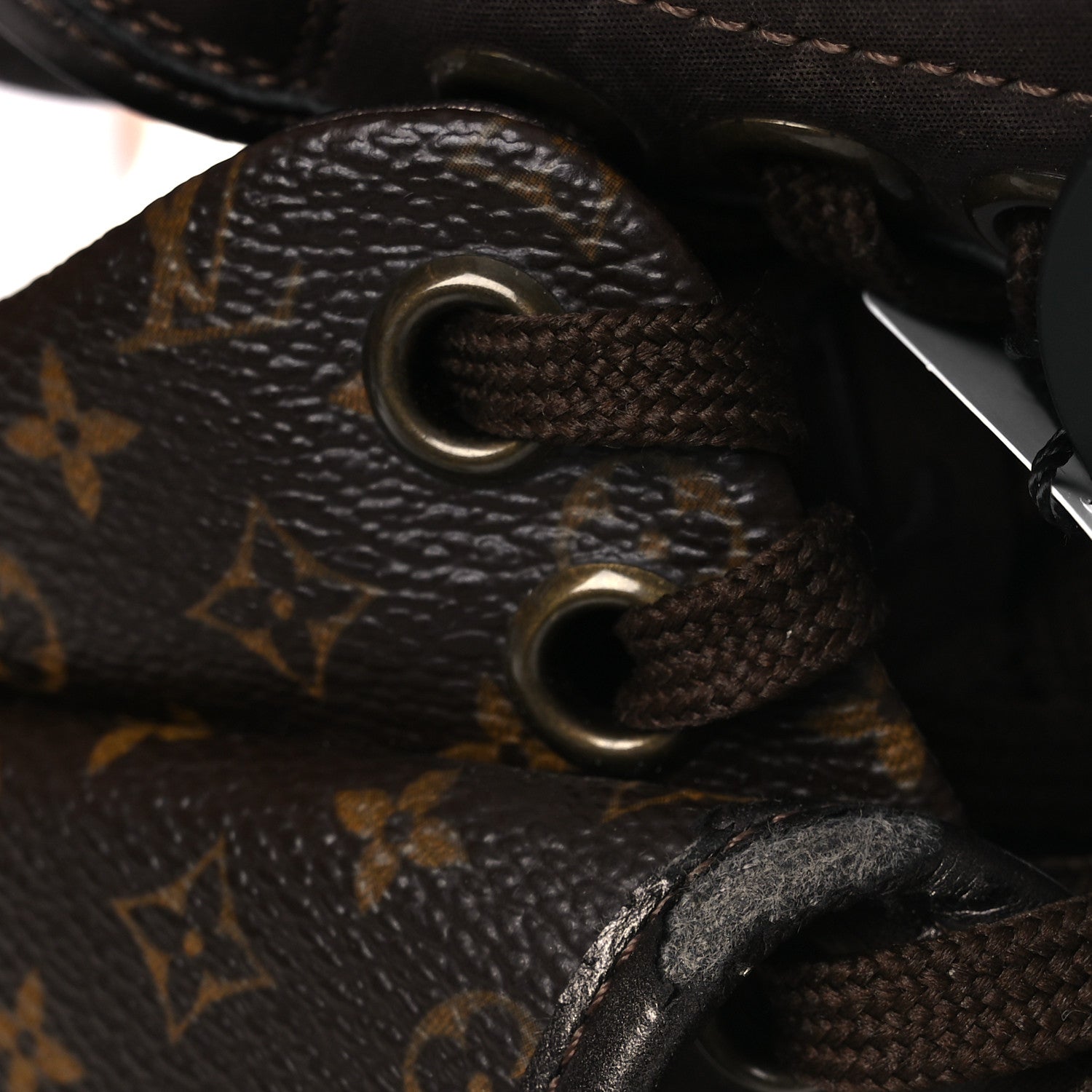 Calfskin Monogram Brea Sneaker 34.5 Brown