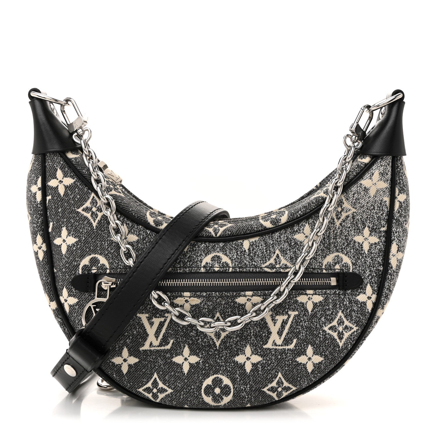 Monogram Jacquard Denim Loop Black
