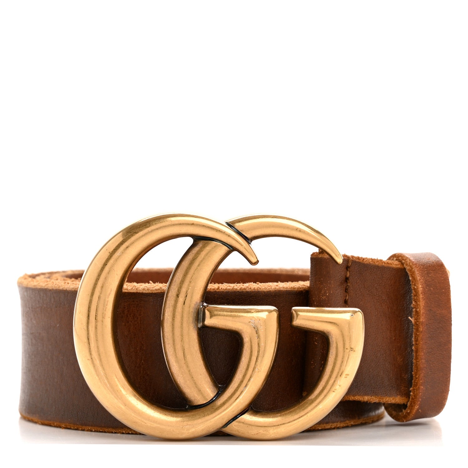 Faded Calfskin Double G 40mm Belt 90 36 Cuir