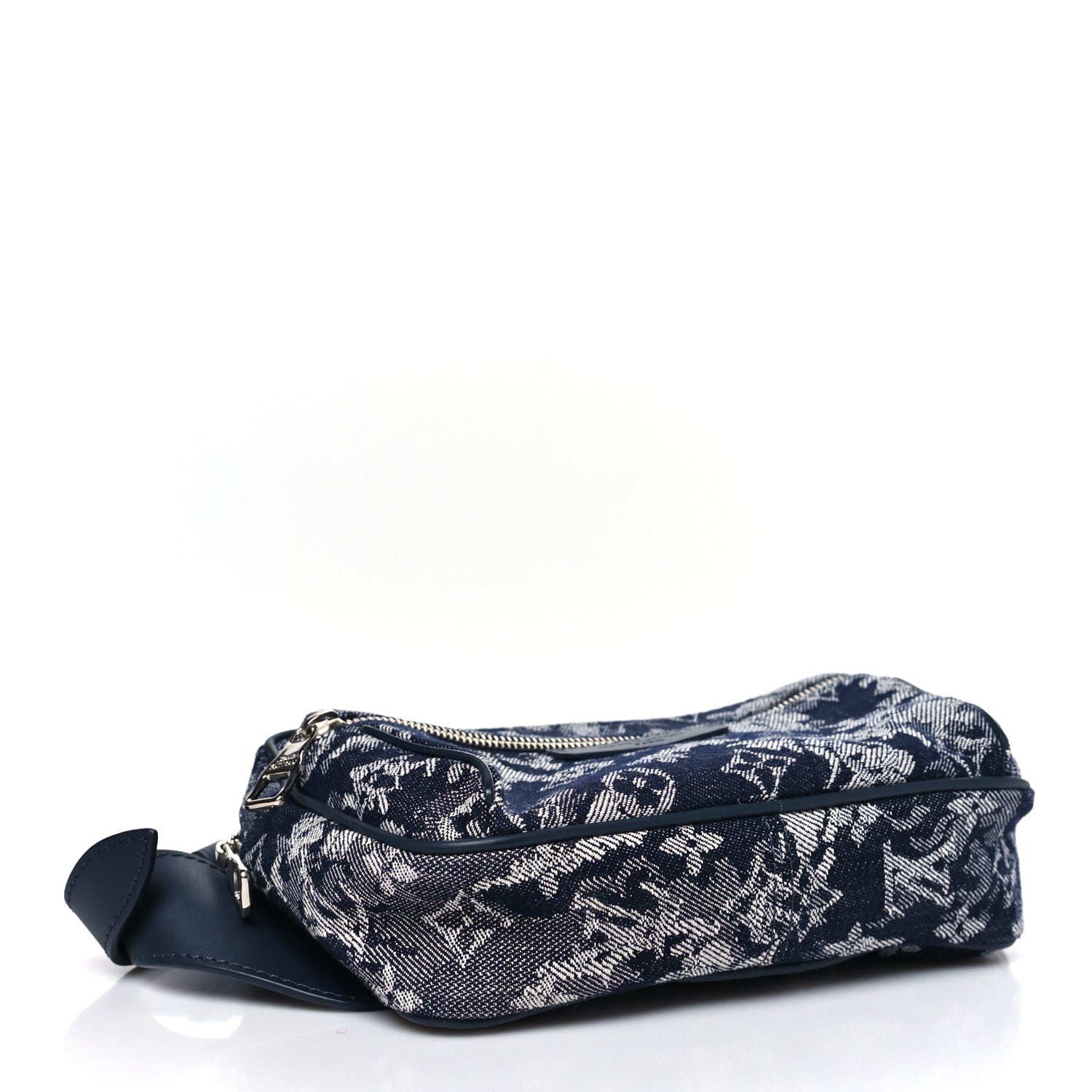 Monogram Tapestry Canvas Monogram Outdoor Bumbag Bleu