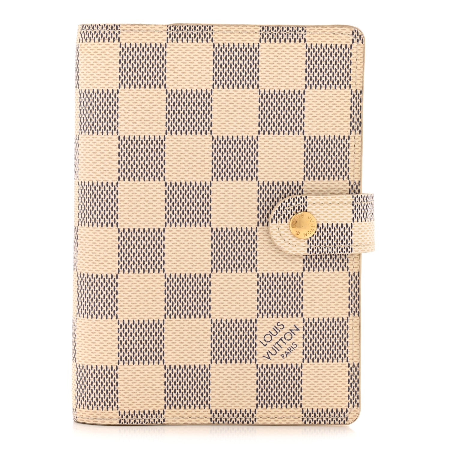 Damier Azur Small Ring Agenda Cover