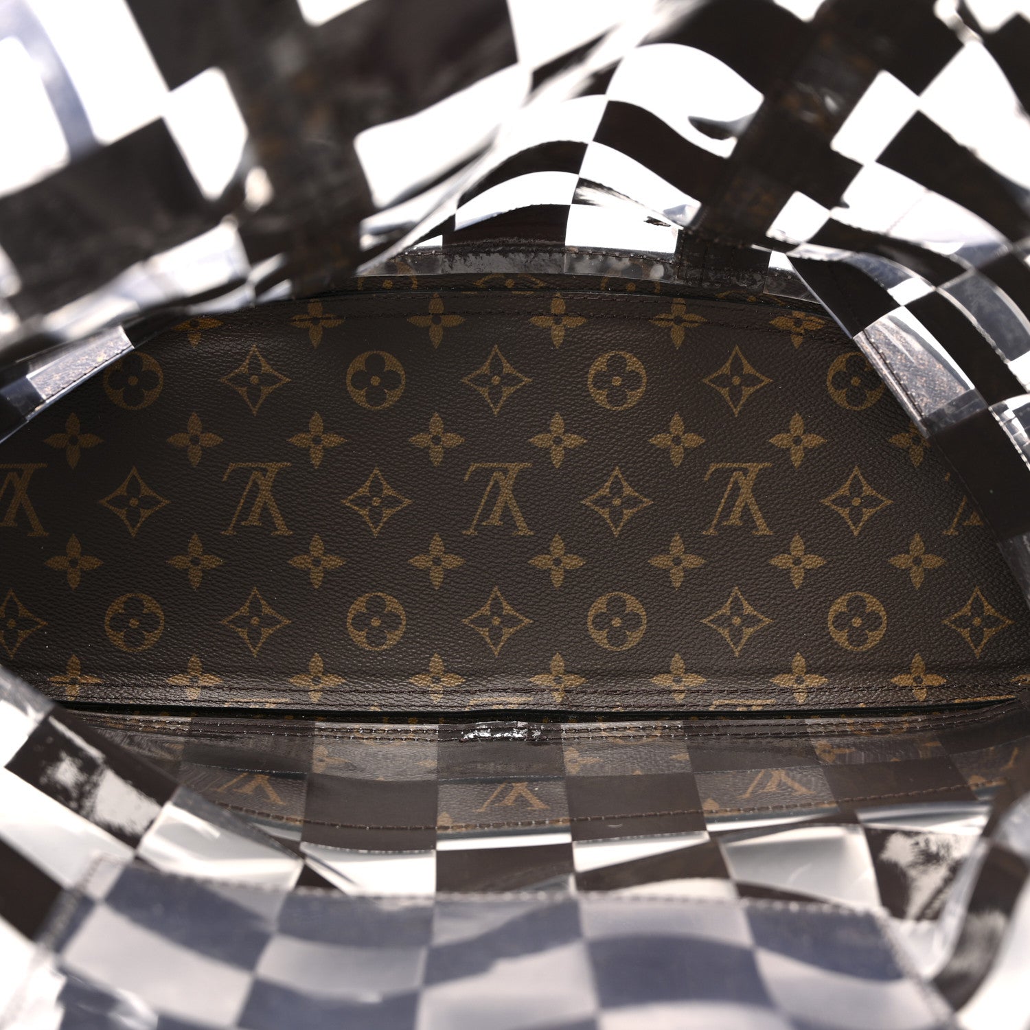 PVC Monogram Chess Christopher Backpack MM