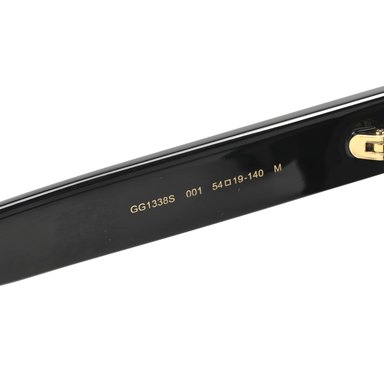 Acetate Square Frame Sunglasses GG1338S Black