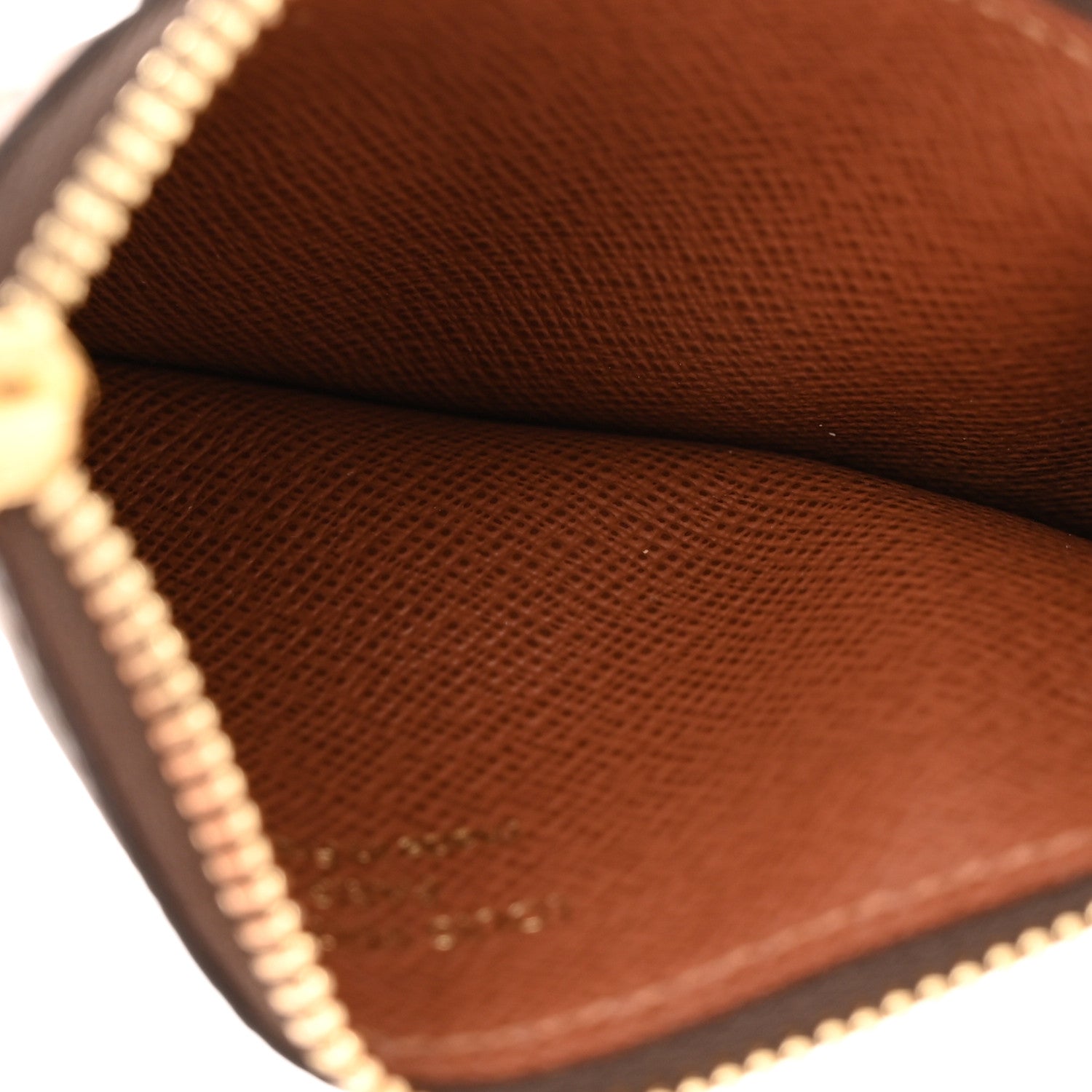 Monogram Zipped Romy Card Holder