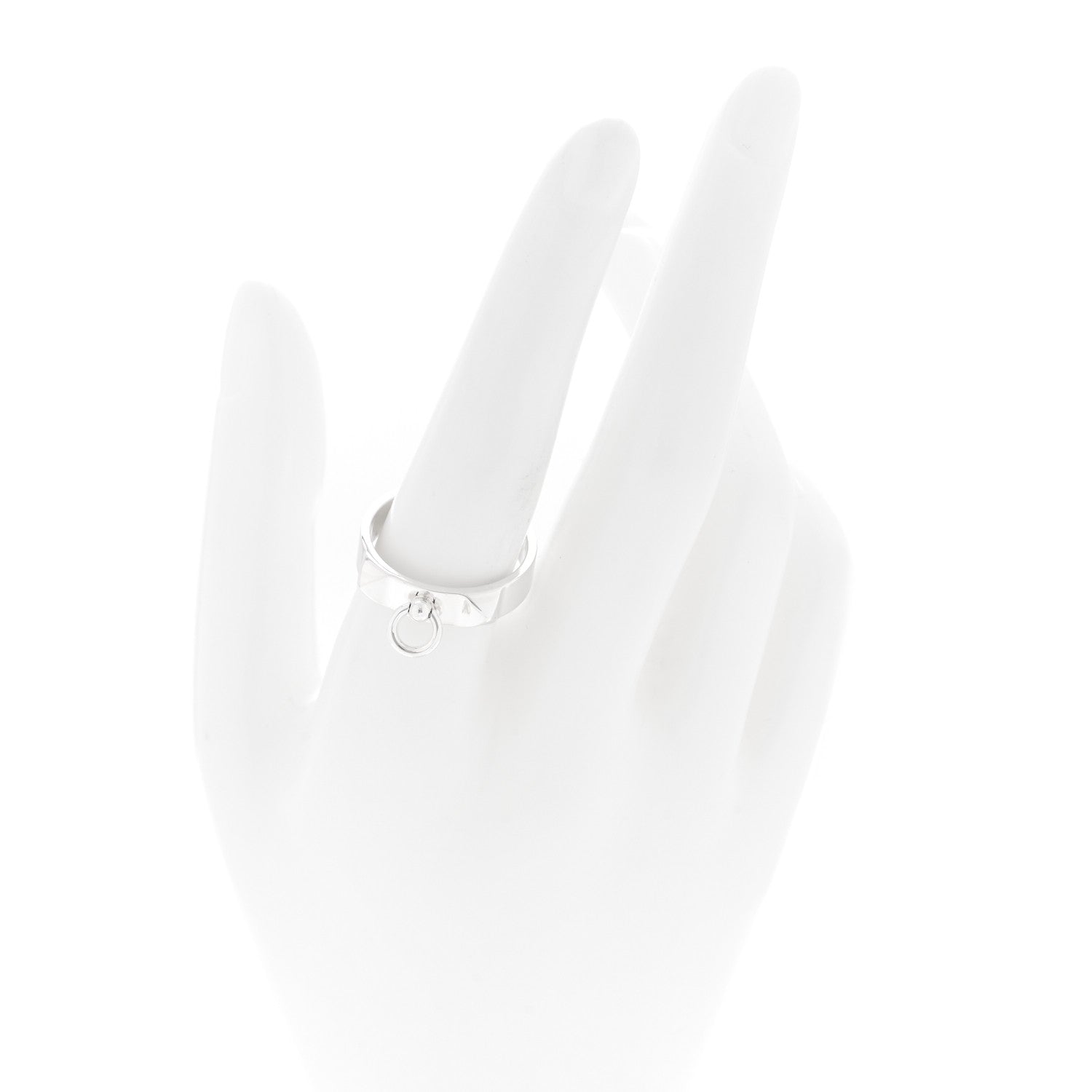 Sterling Silver PM Collier De Chien Ring 59 8.75