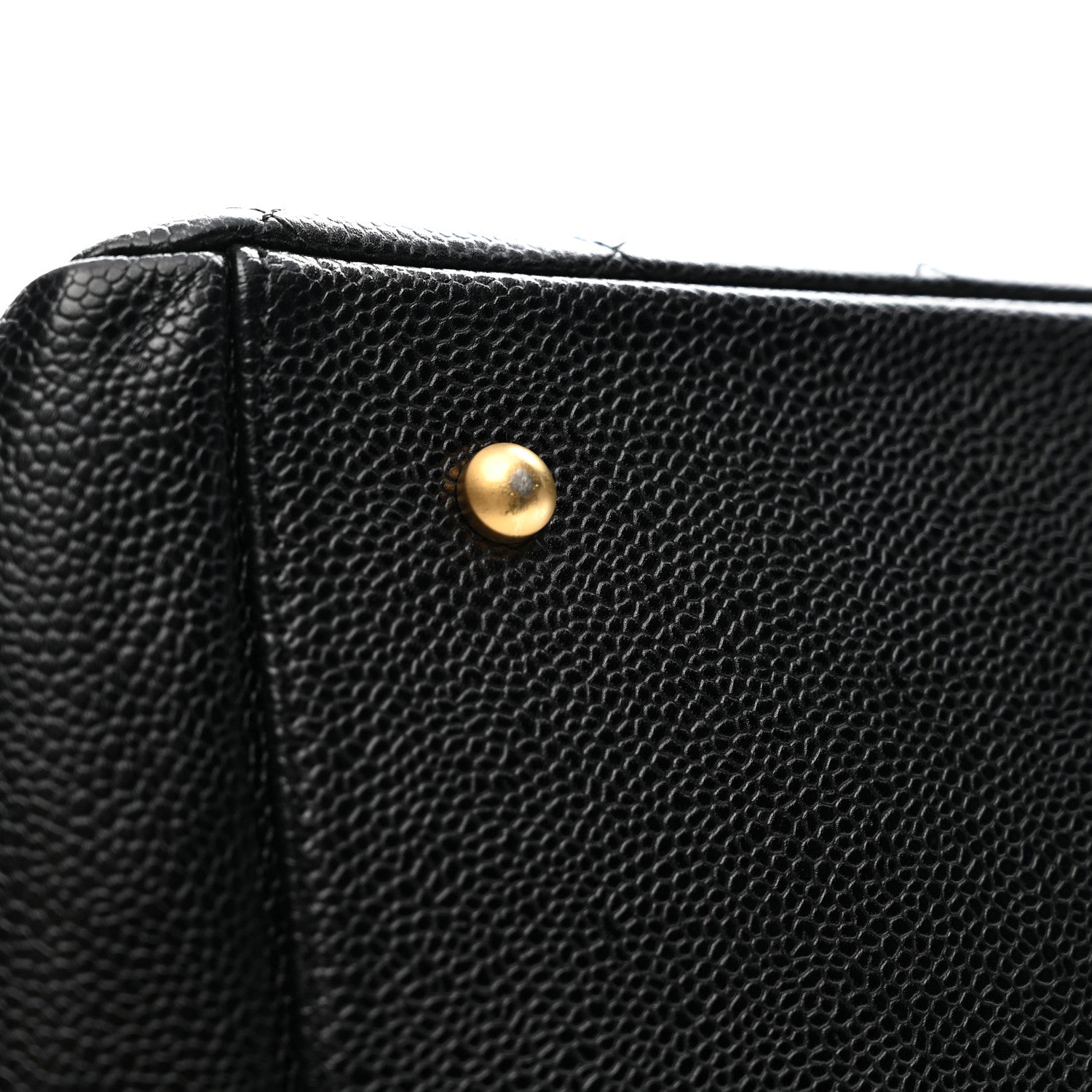 Caviar Quilted Petit Timeless Tote PTT Black
