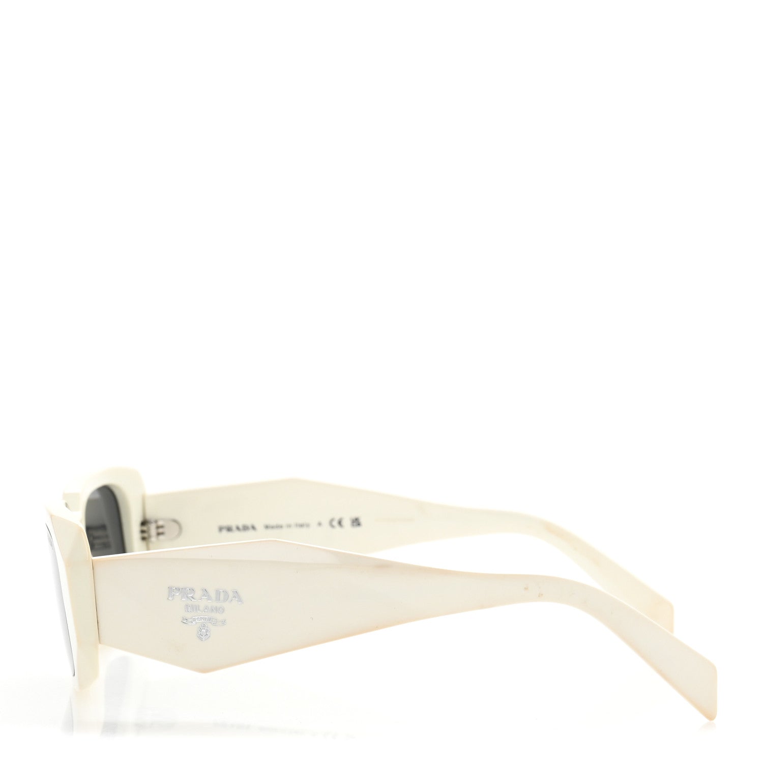Acetate Symbole Sunglasses SPR 17W White