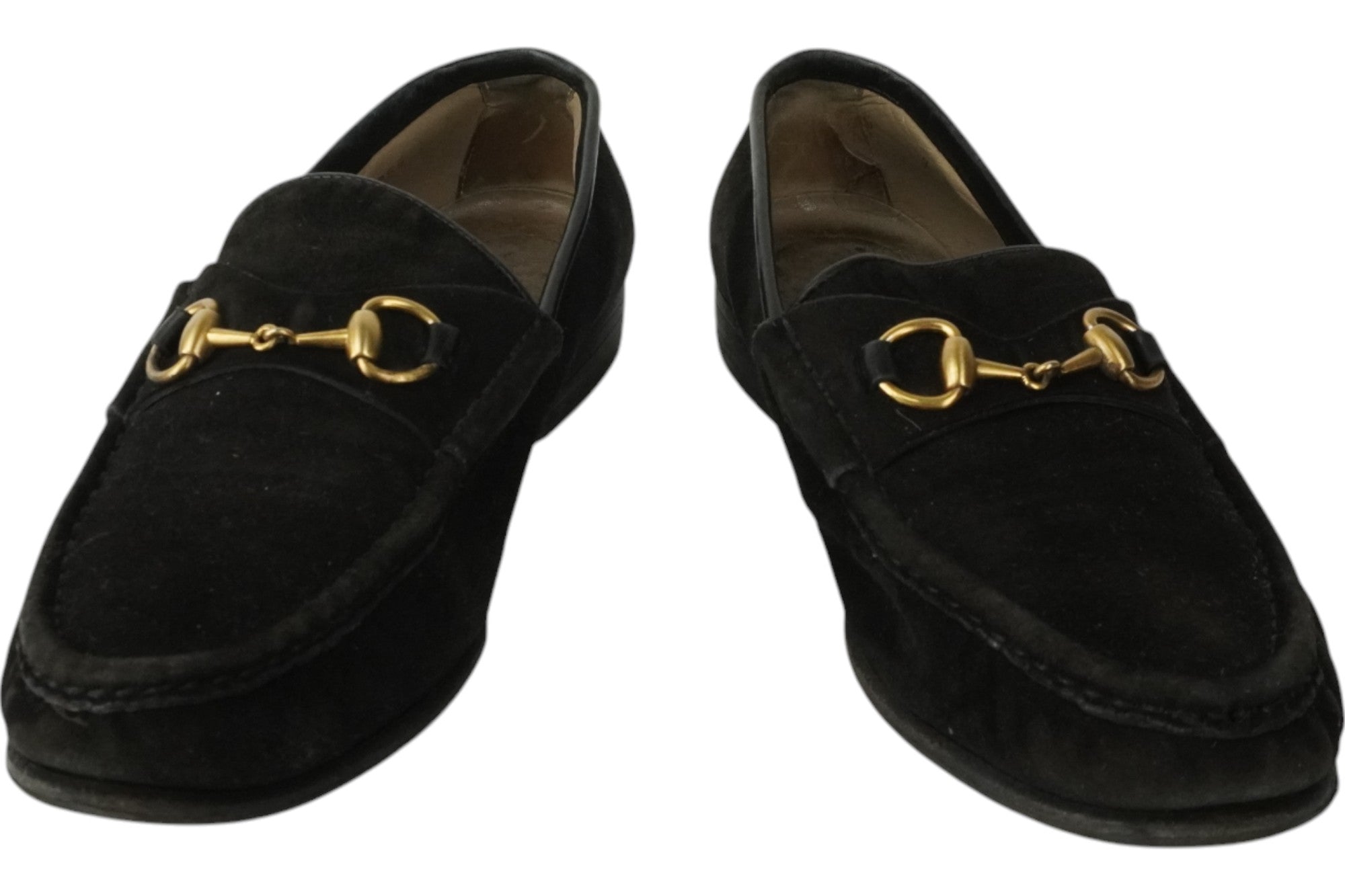 Women's Gucci Vintage Suede Horsebit Loafers