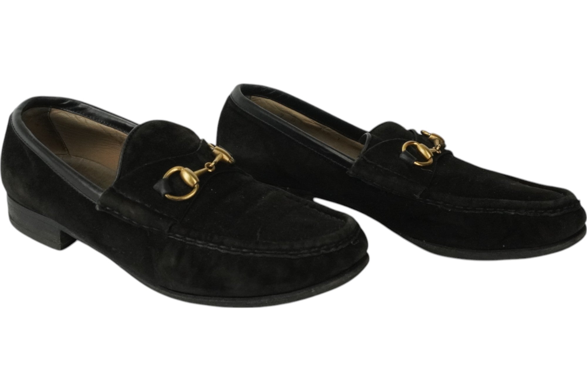 Women's Gucci Vintage Suede Horsebit Loafers