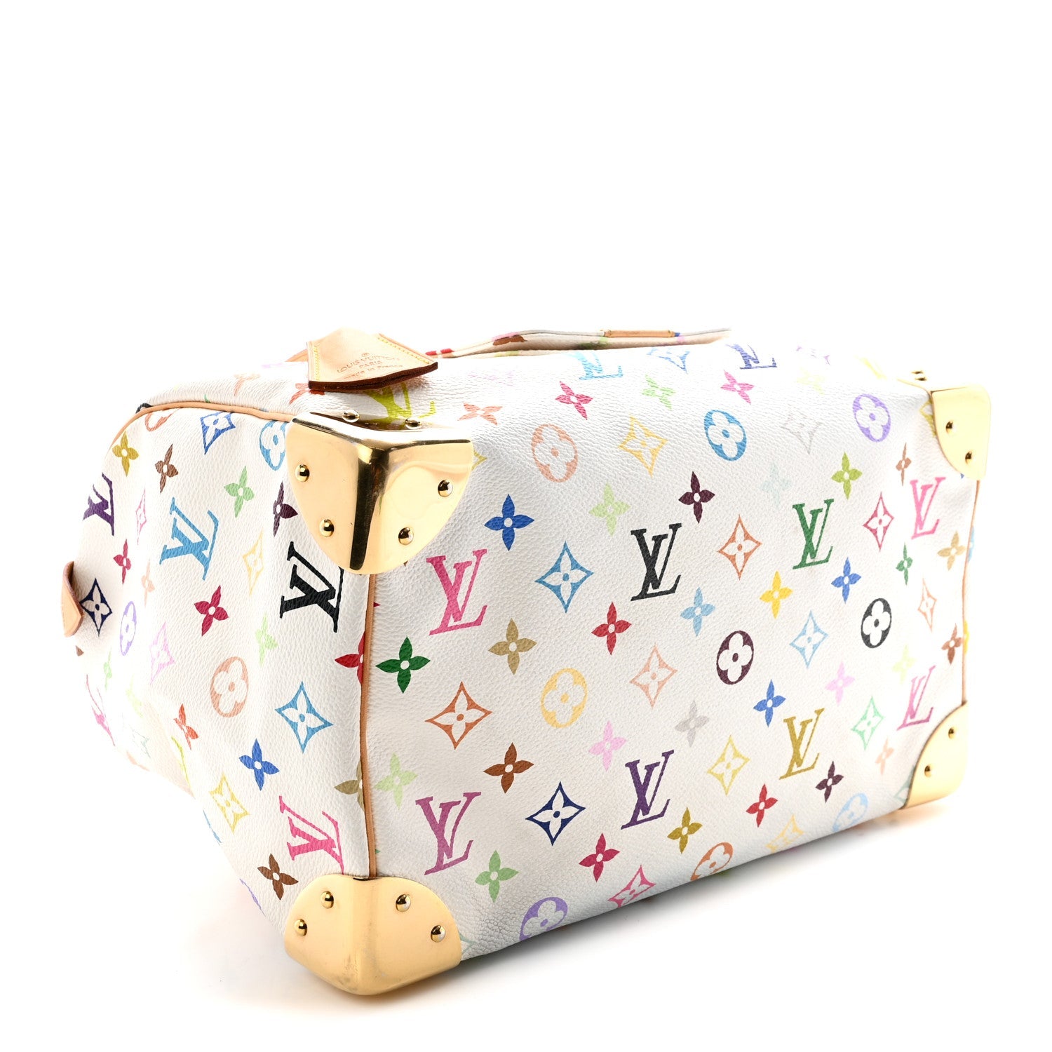 Monogram Multicolor Speedy 30 White
