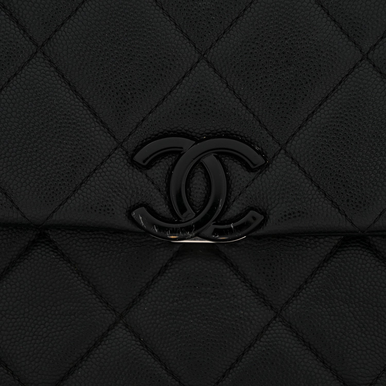 Caviar Quilted My Everything Flap Black