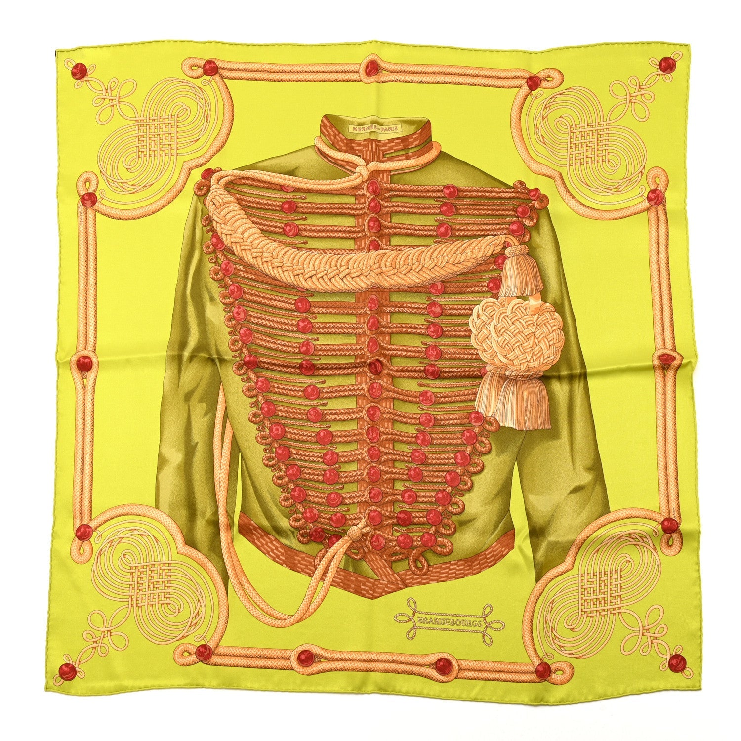 Silk Brandebourgs Scarf 70