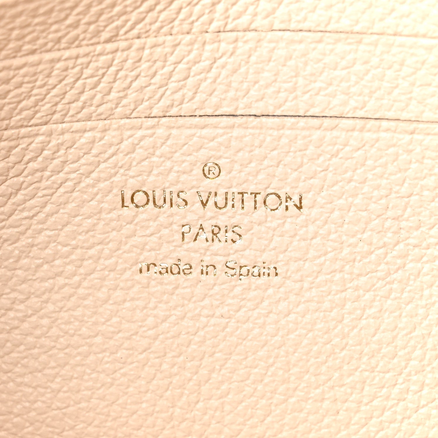 Empreinte Monogram Giant Ivy Wallet On Chain Cream