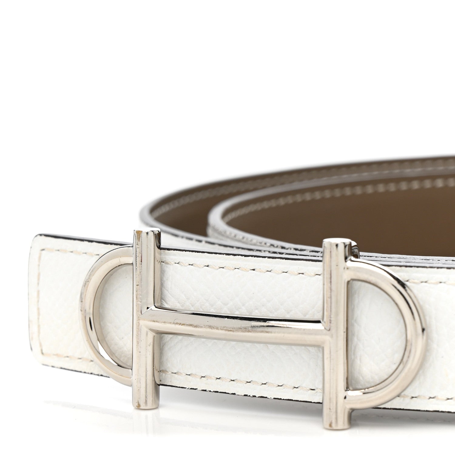Swift Epsom 24mm Gamma Belt 90 36 White Etoupe