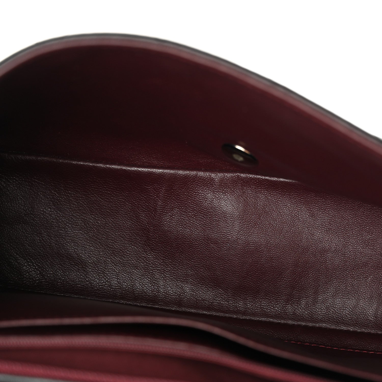 Lambskin Quilted Jumbo Single Flap Black