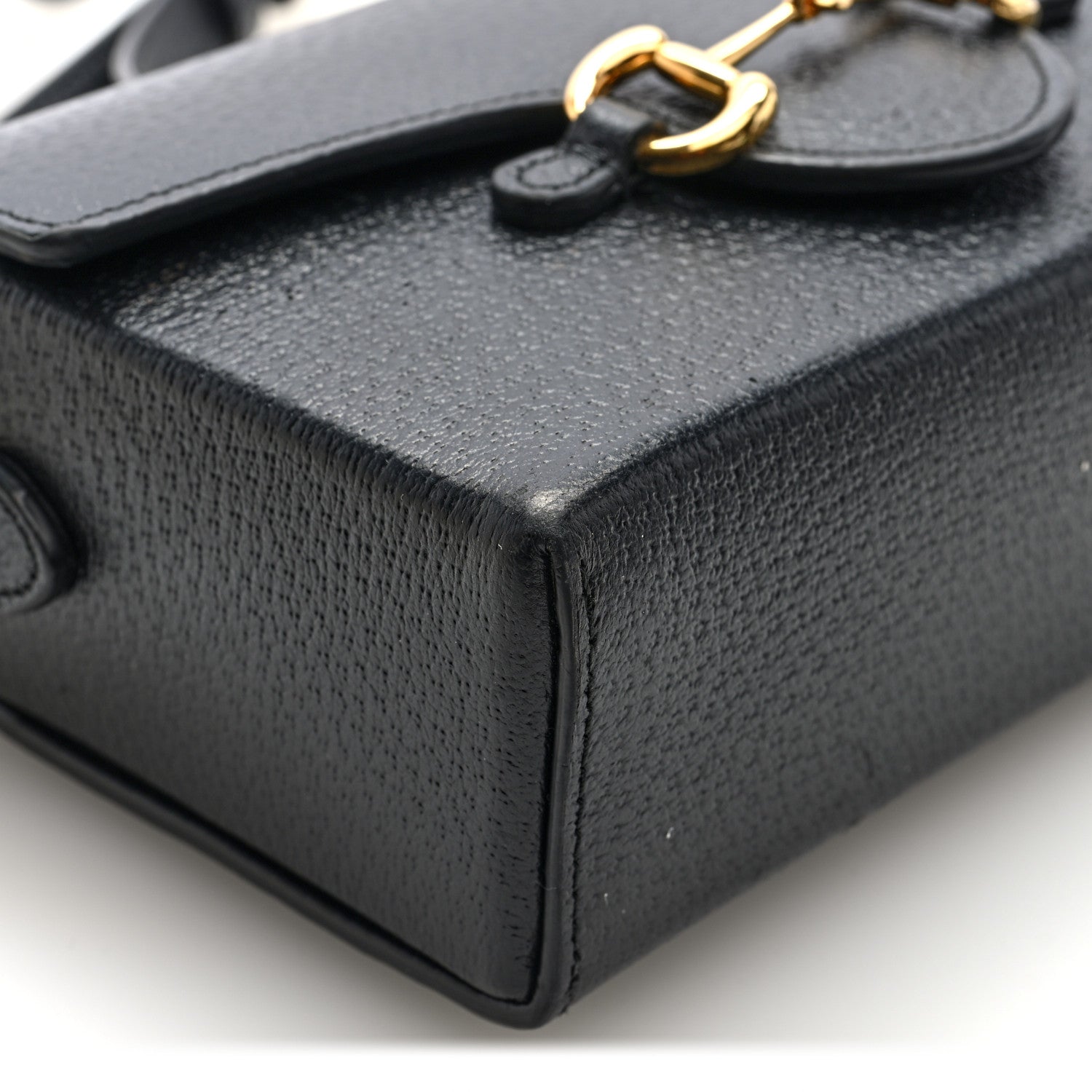 Calfskin Horsebit 1955 Shoulder Bag Black