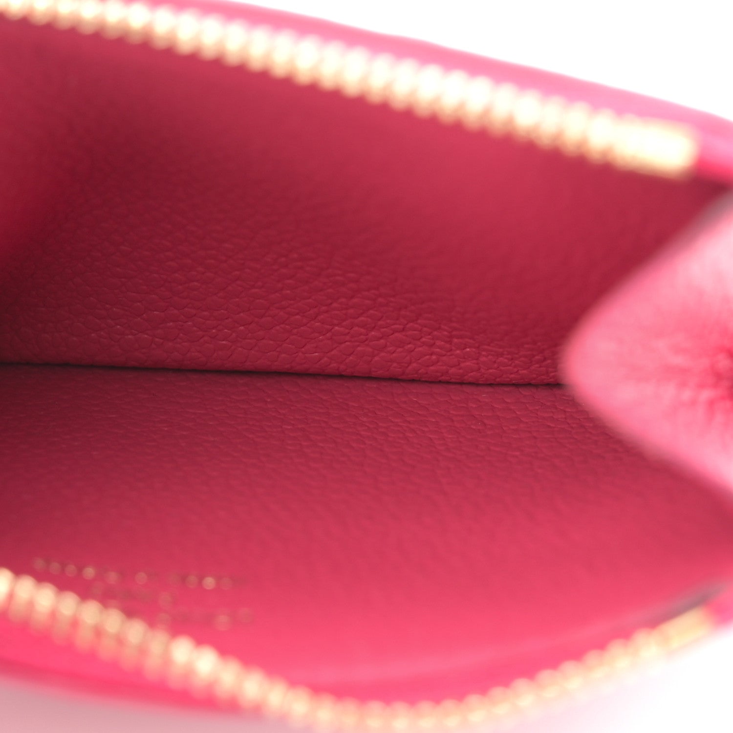 Empreinte Monogram Zipped Romy Card Holder Grenade