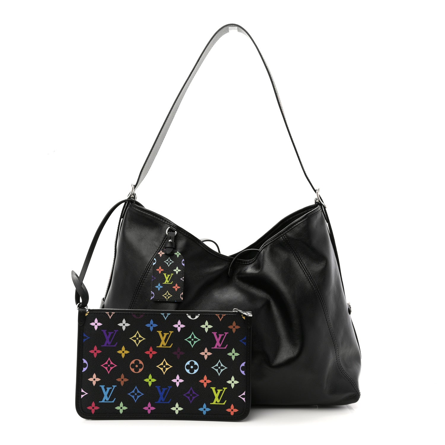 LV X TM Lambskin CarryAll Vibe MM Black