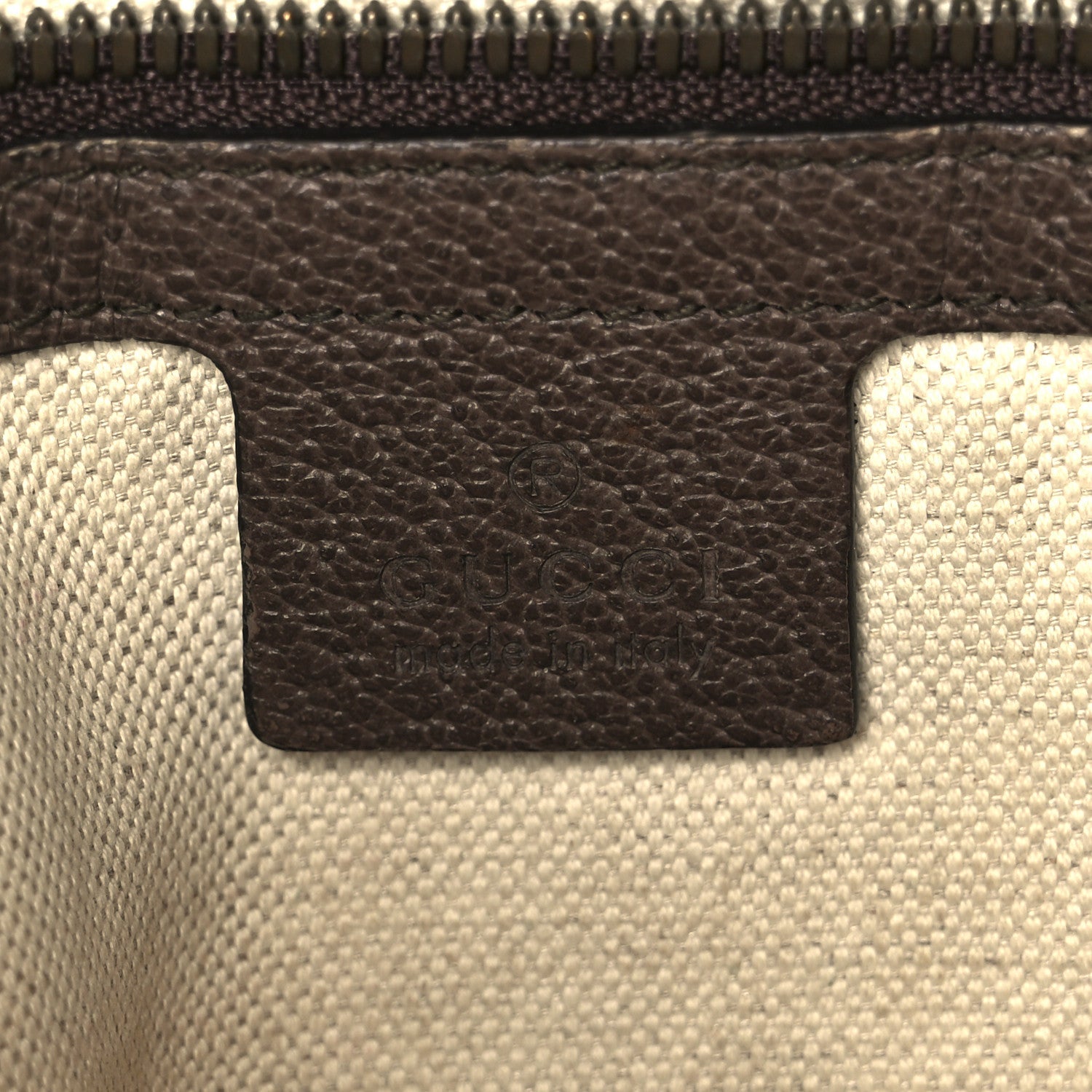 GG Supreme Monogram Web Small Ophidia Messenger Bag Brown