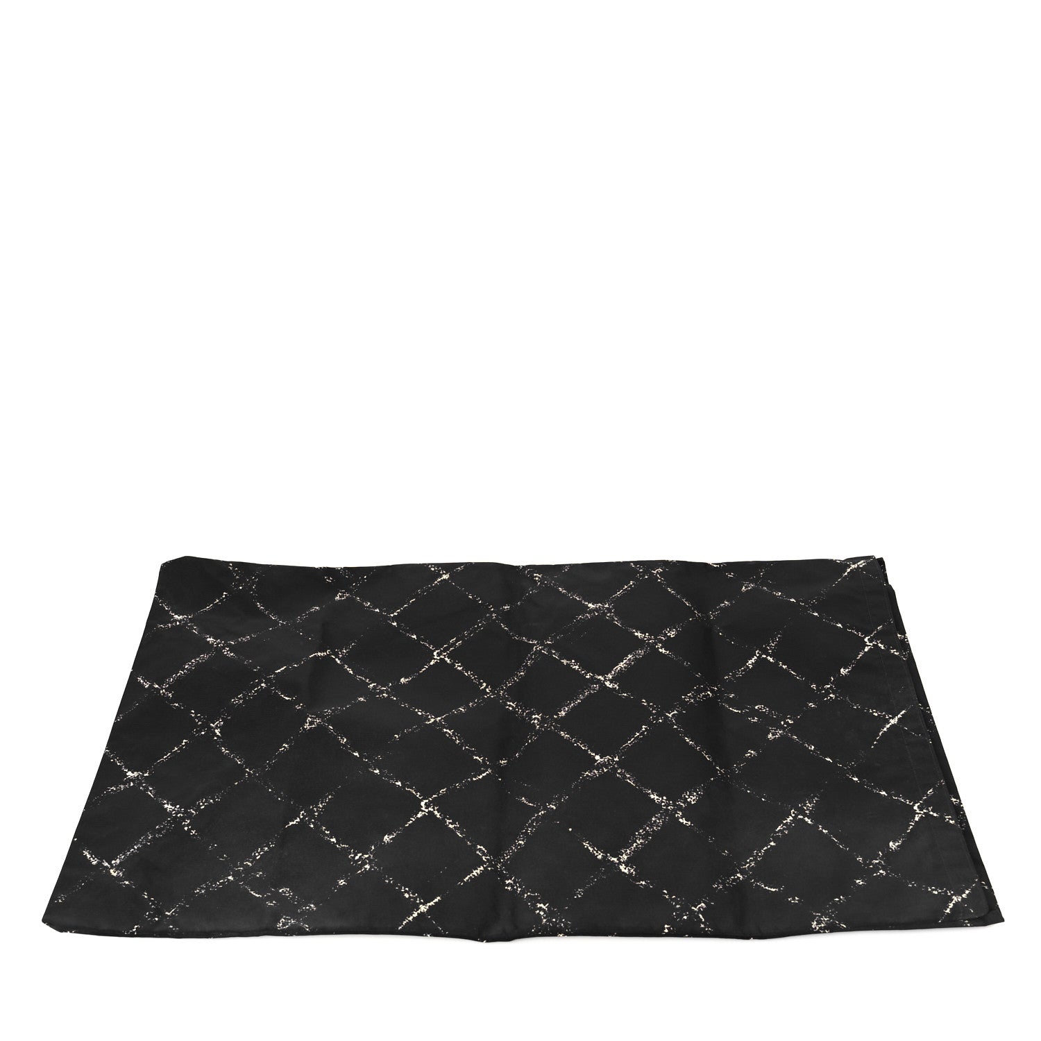 Nylon Large Travel Duffle Bag Black