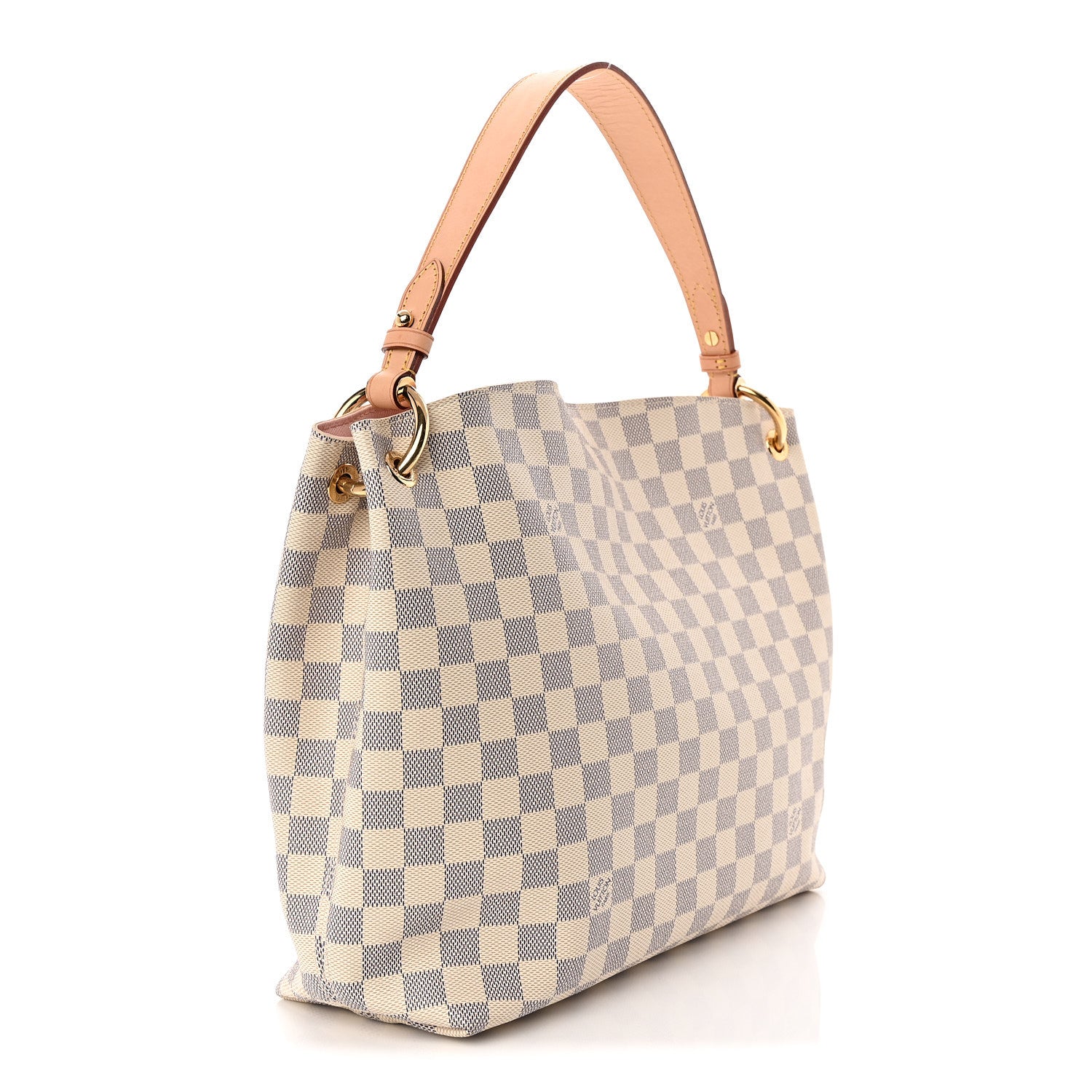 Damier Azur Graceful PM Rose Ballerine