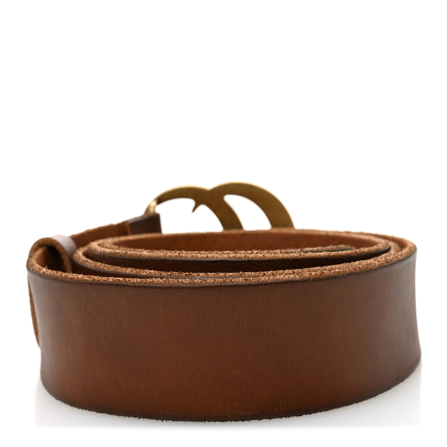 Faded Calfskin Double G Belt 110 44 Cuir
