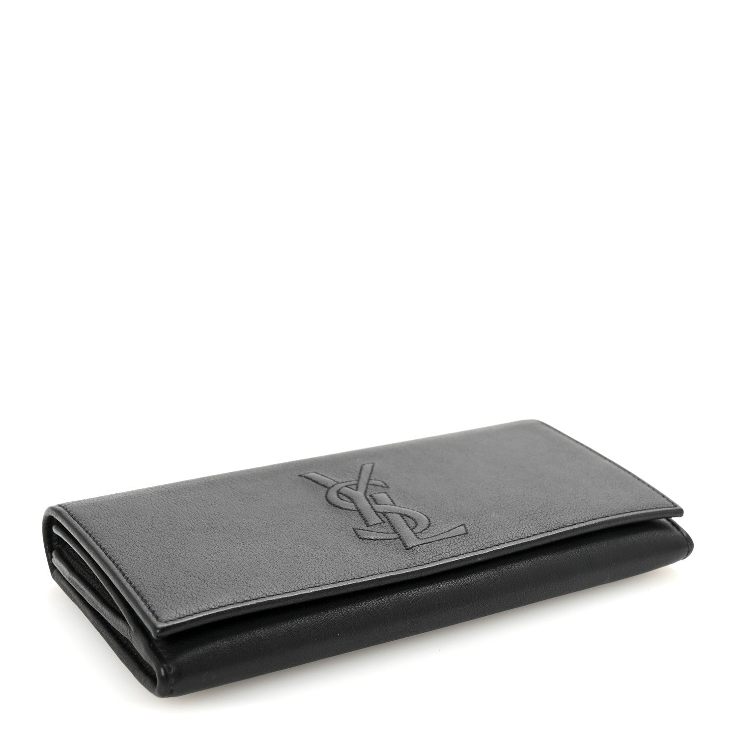 Chevre Belle De Jour Flap Wallet Black
