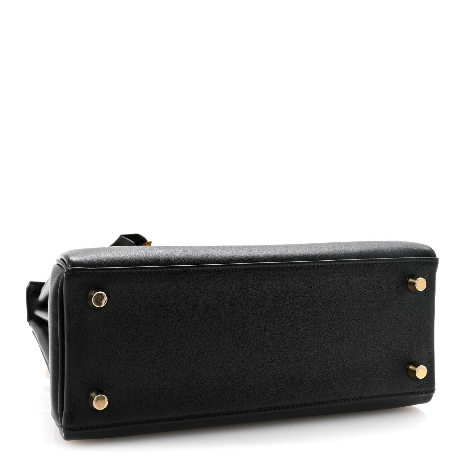Cheri Calfskin Kelly Retourne 25 Black