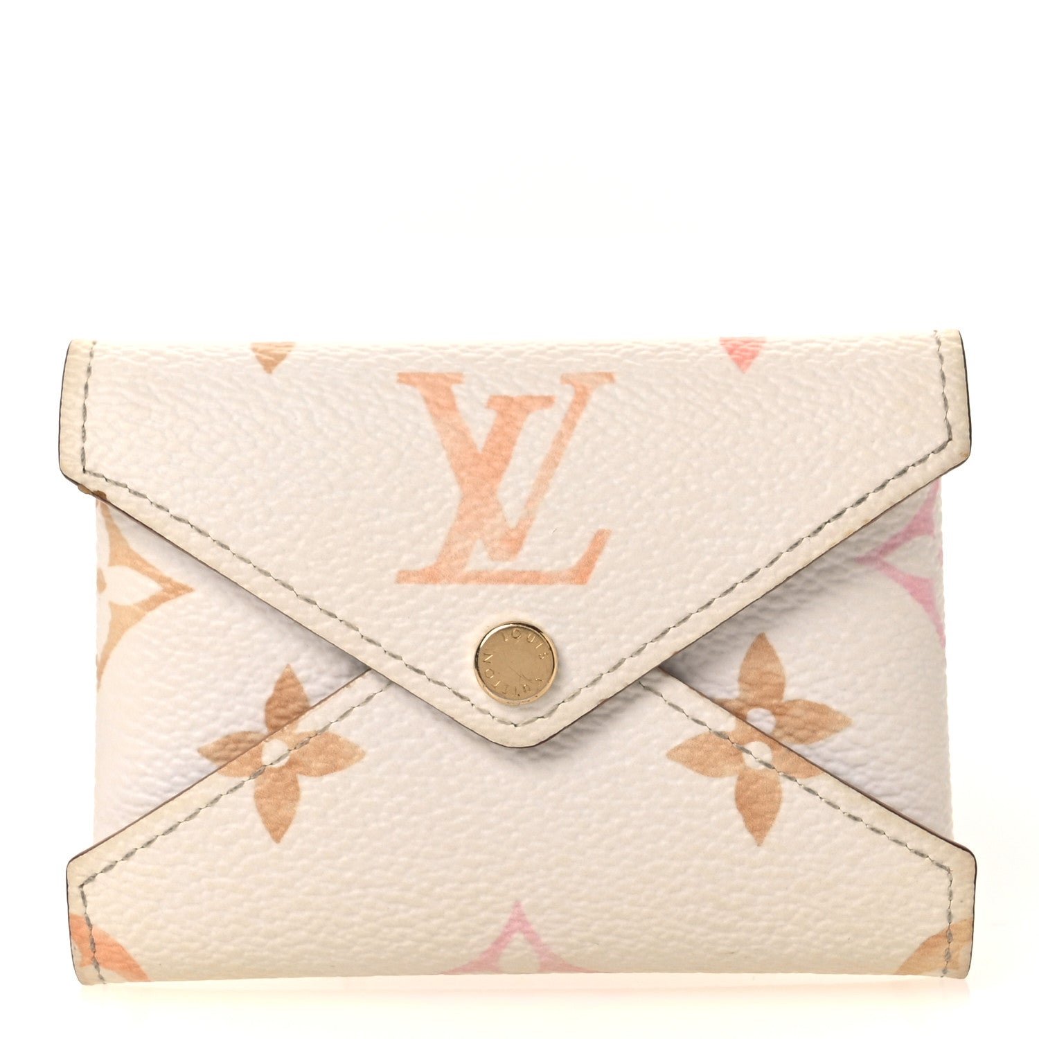 Monogram Resort Small Kirigami Pochette Insert White Beige