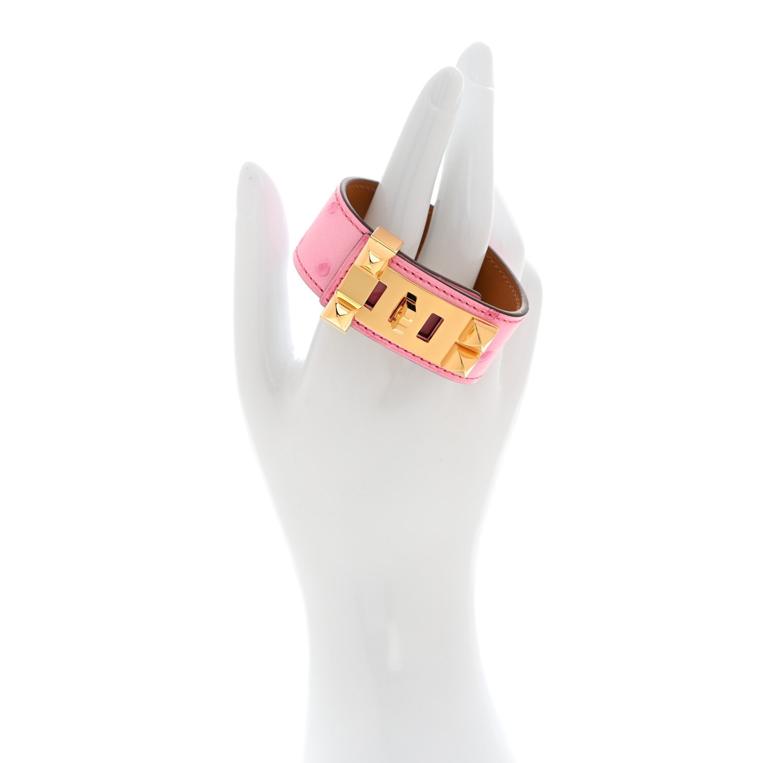 Boreal Ostrich Collier De Chien 24 CDC Bracelet T2 Rose Bubblegum