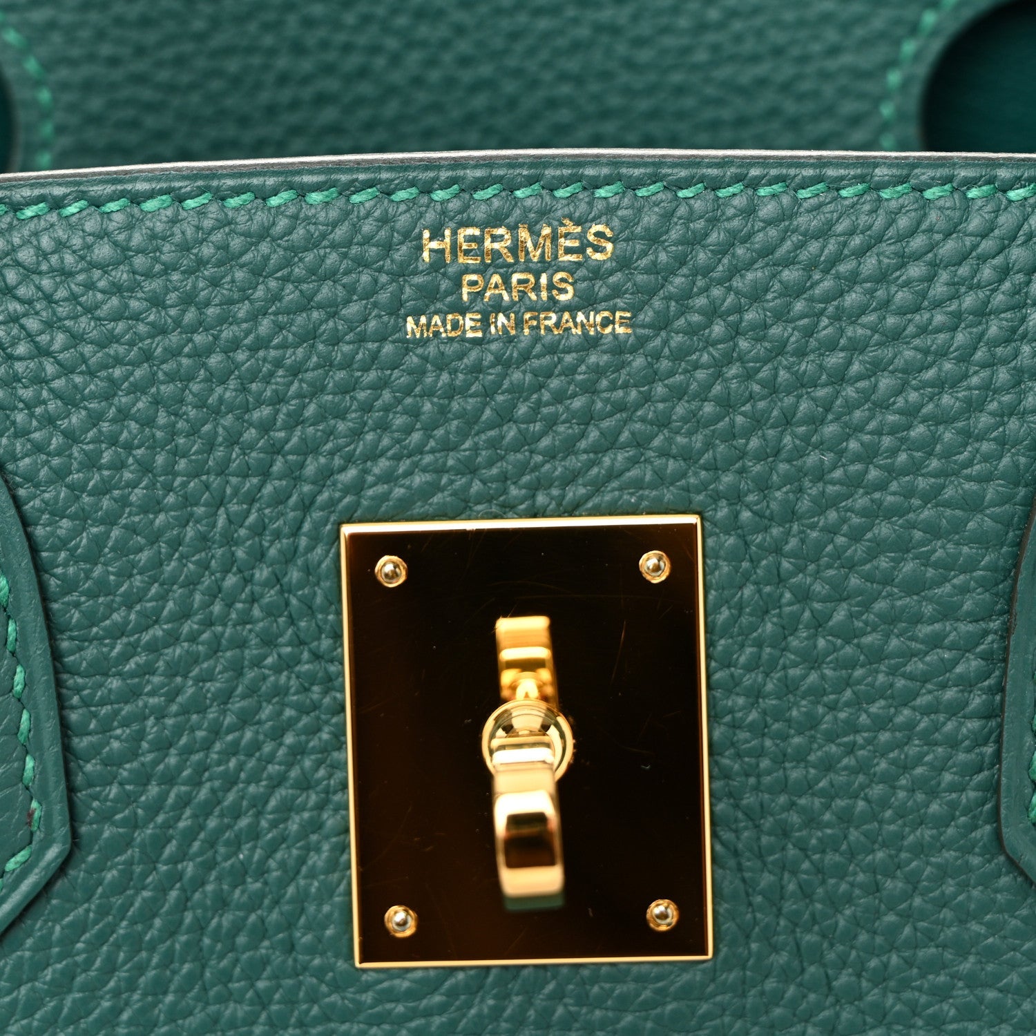Togo Birkin 30 Malachite